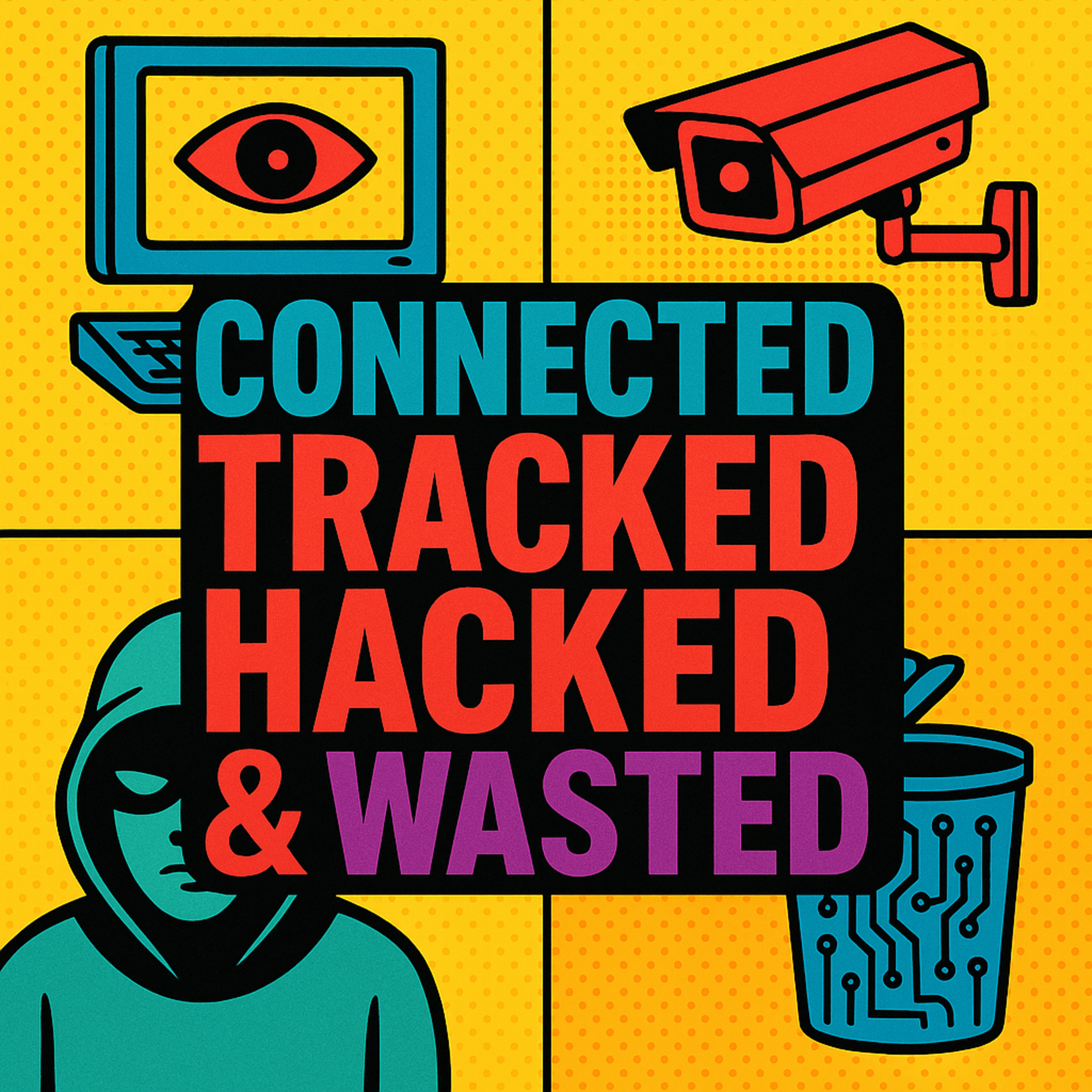 Connected, Tracked, Hacked & Wasted episode artwork