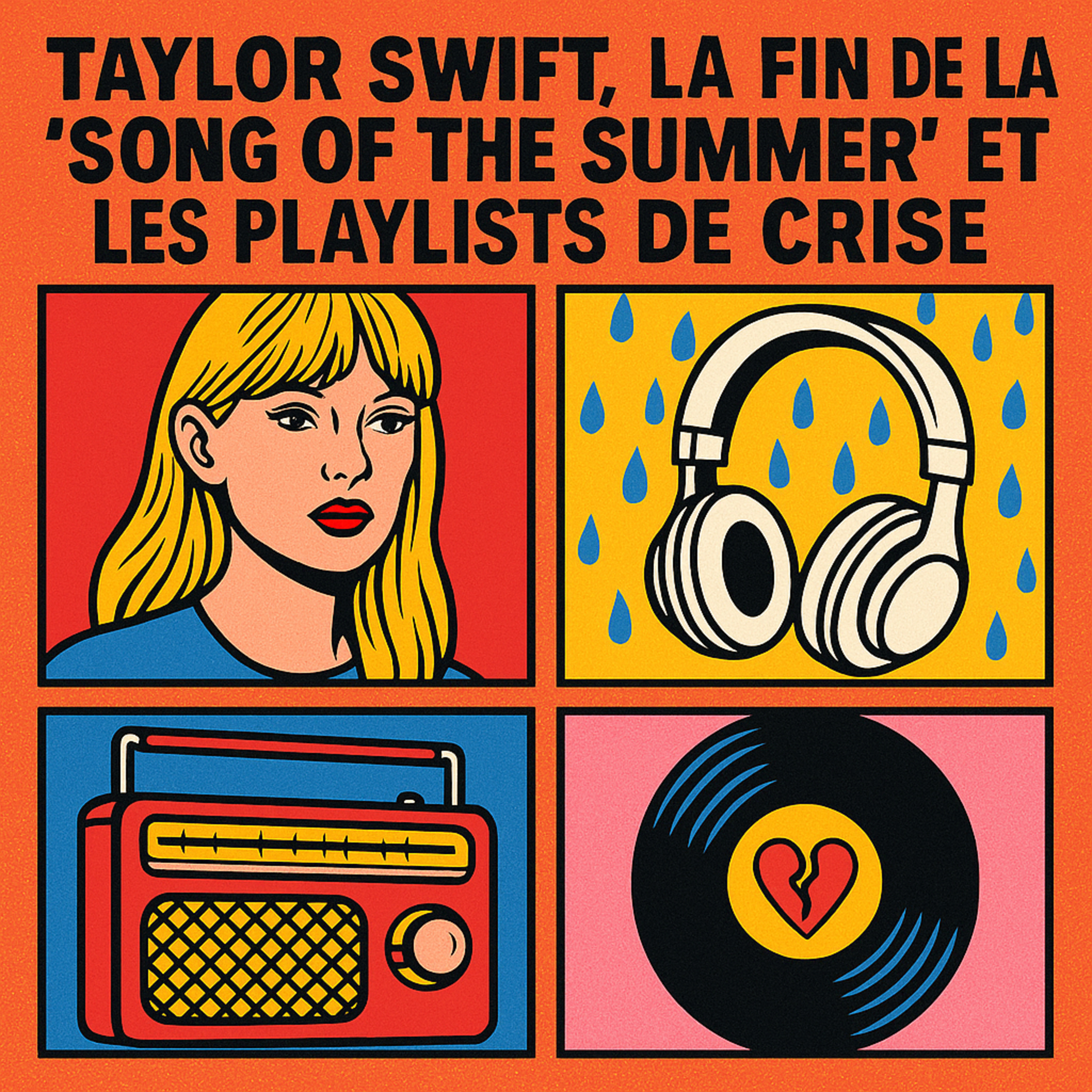 Taylor Swift, playlists de crise et disparition de la “chanson de l’été” – La pop en 2025 décryptée episode artwork