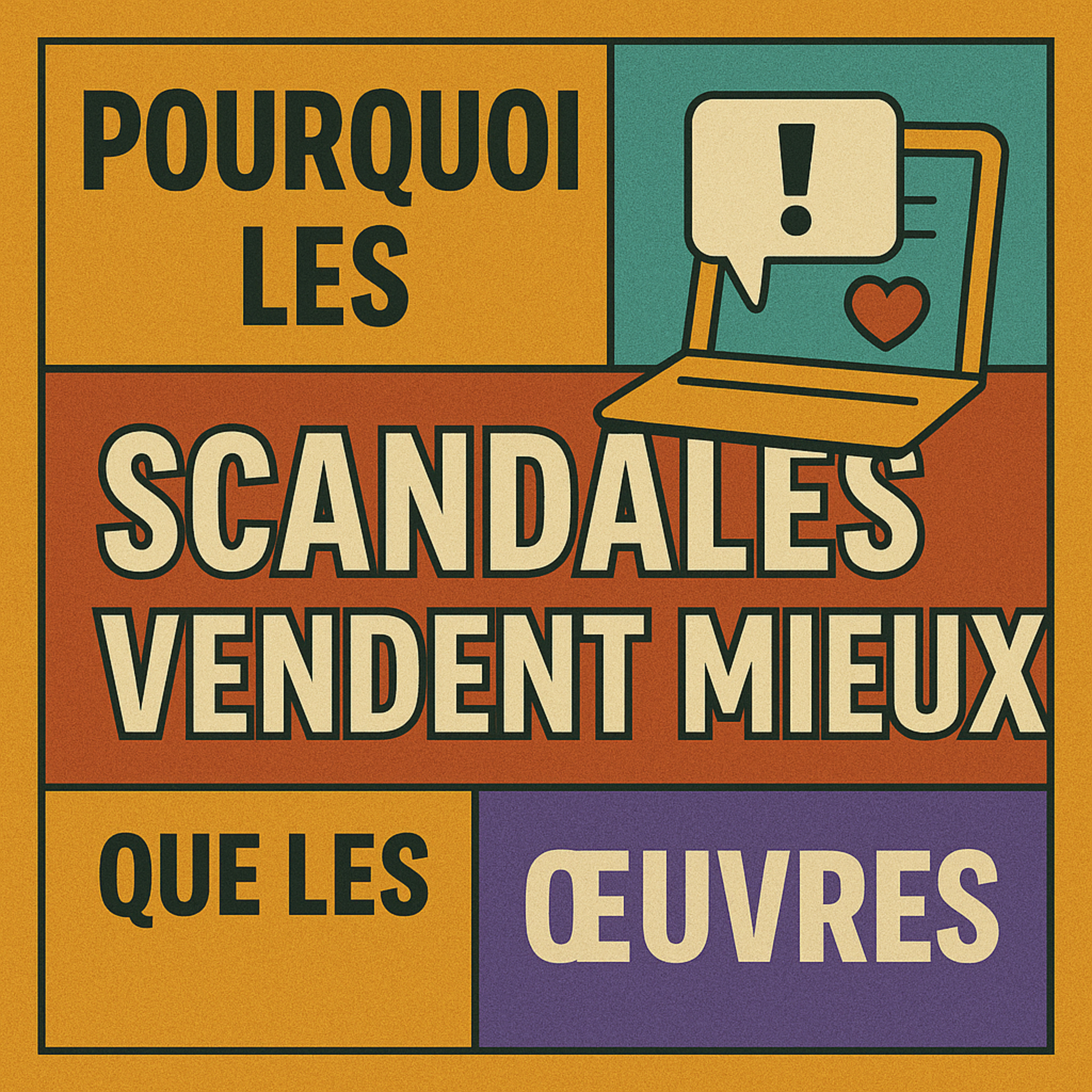 ☕ Scandales > œuvres : pourquoi on consomme plus le drama que l’art episode artwork