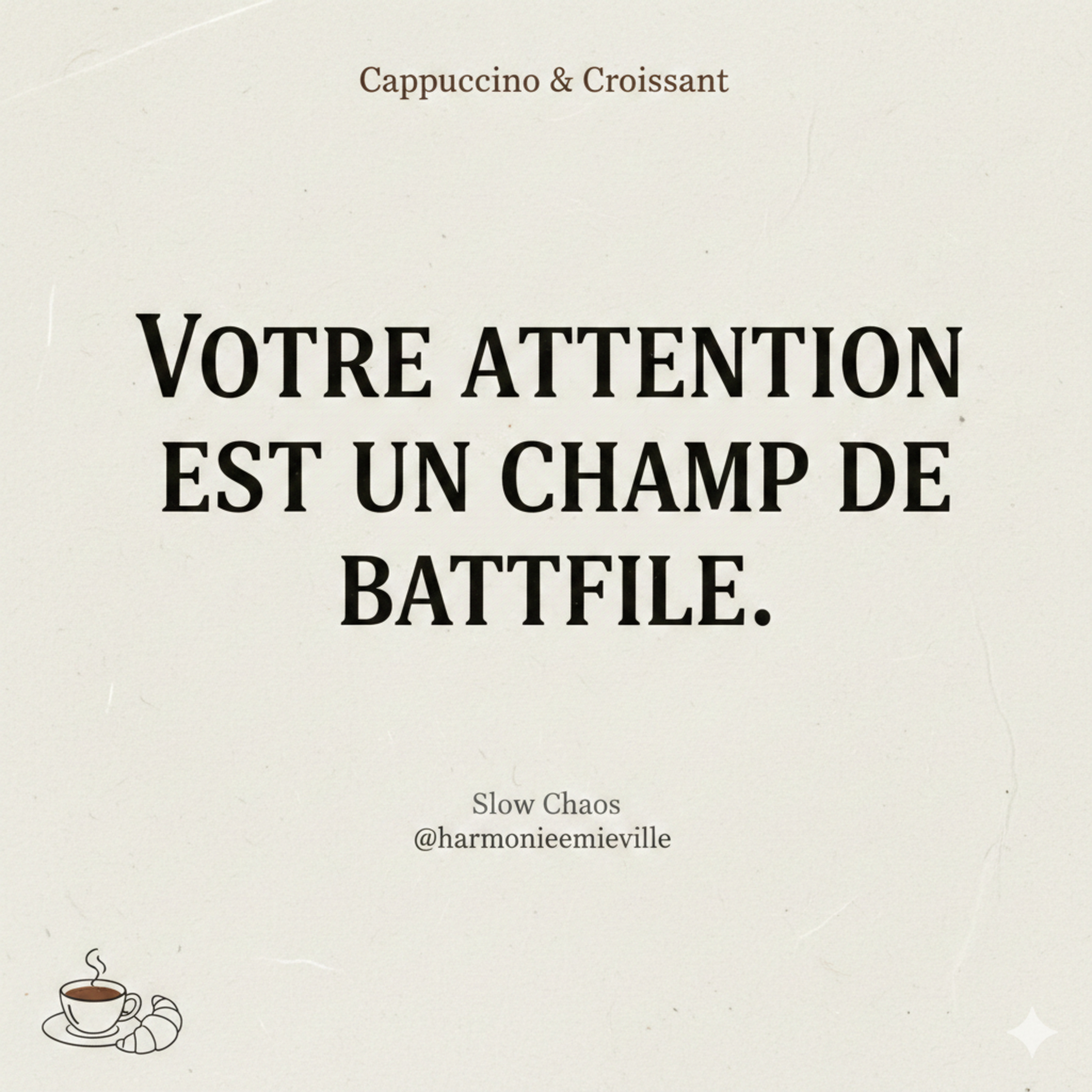 Le Slow Chaos — Quand nos cerveaux saturés deviennent le nouveau carburant de l’économie numérique episode artwork
