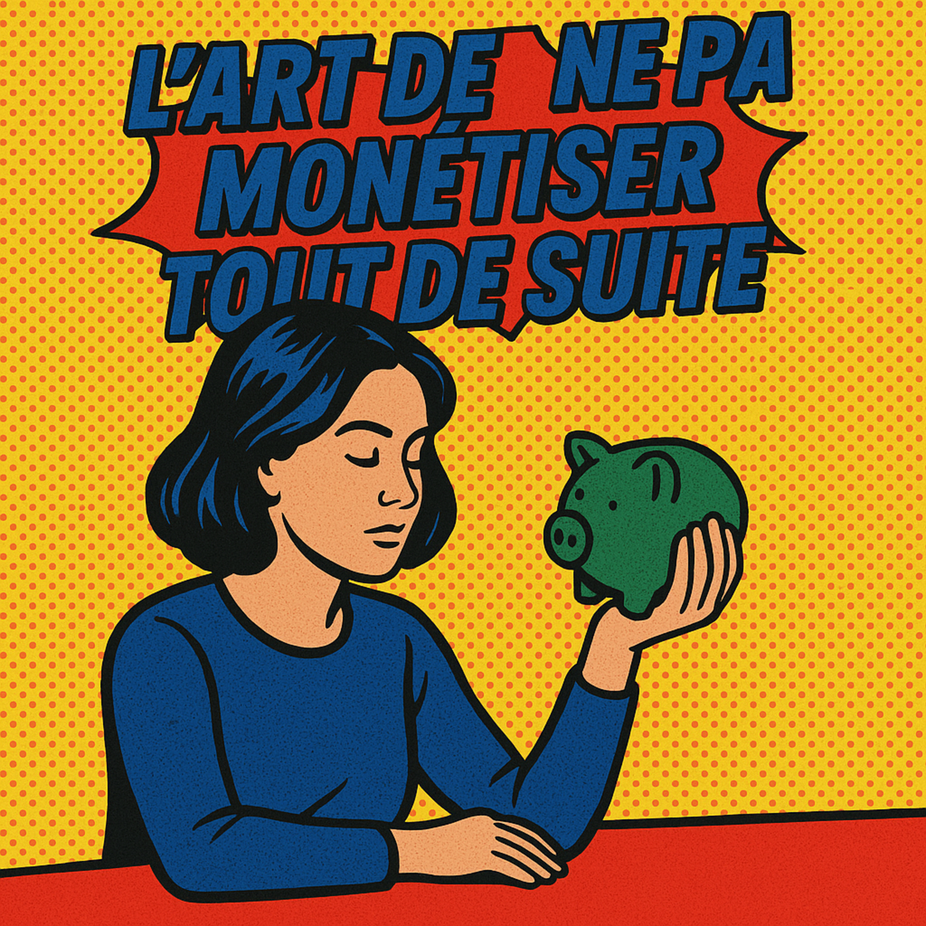 ☕ L’art de ne pas monétiser tout de suite — Créer sans KPI, exister sans contenu episode artwork