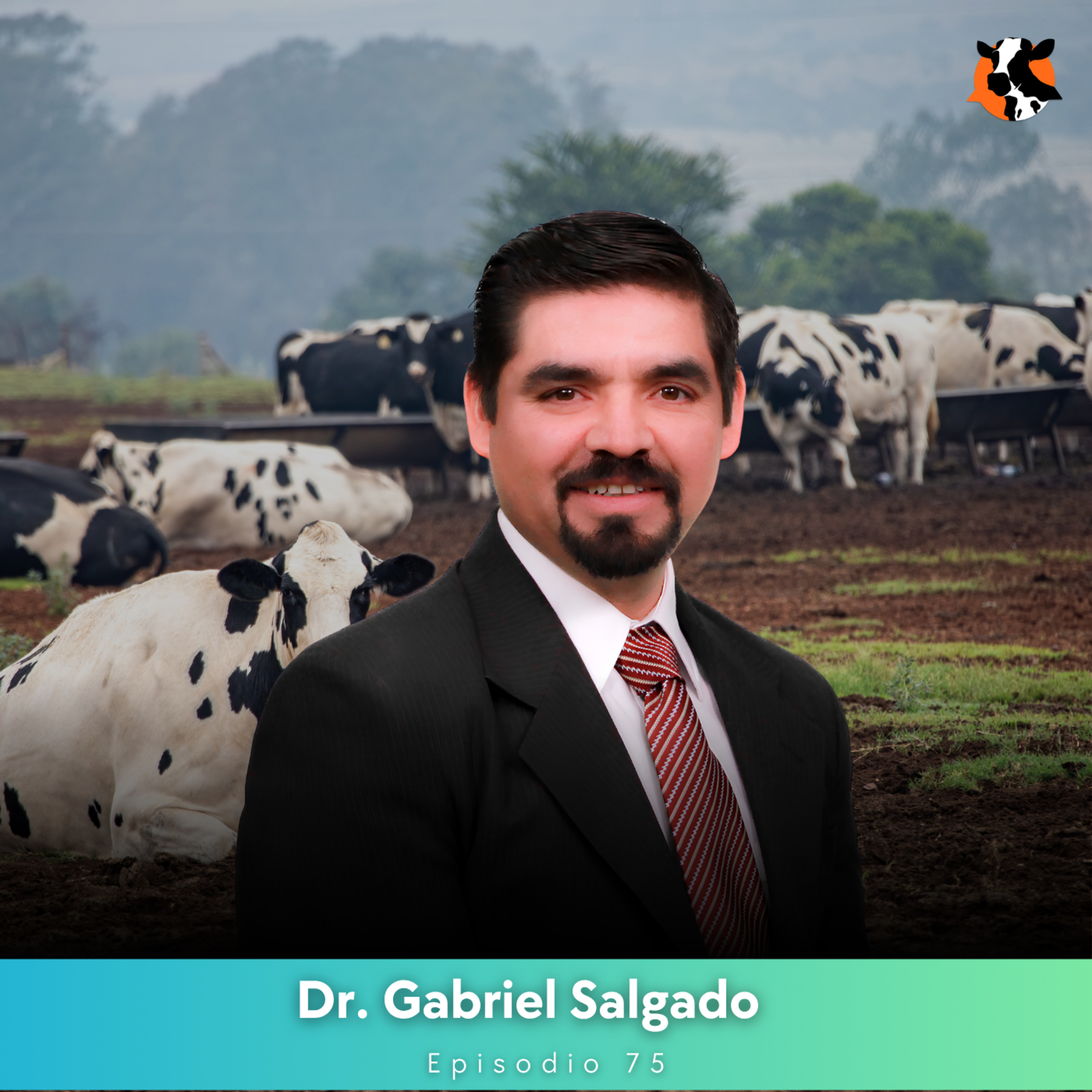 #75 - Hipocalcemia: Del calcio a la inflamación en la vaca lechera (Parte 1) - Dr. Gabriel Salgado episode artwork