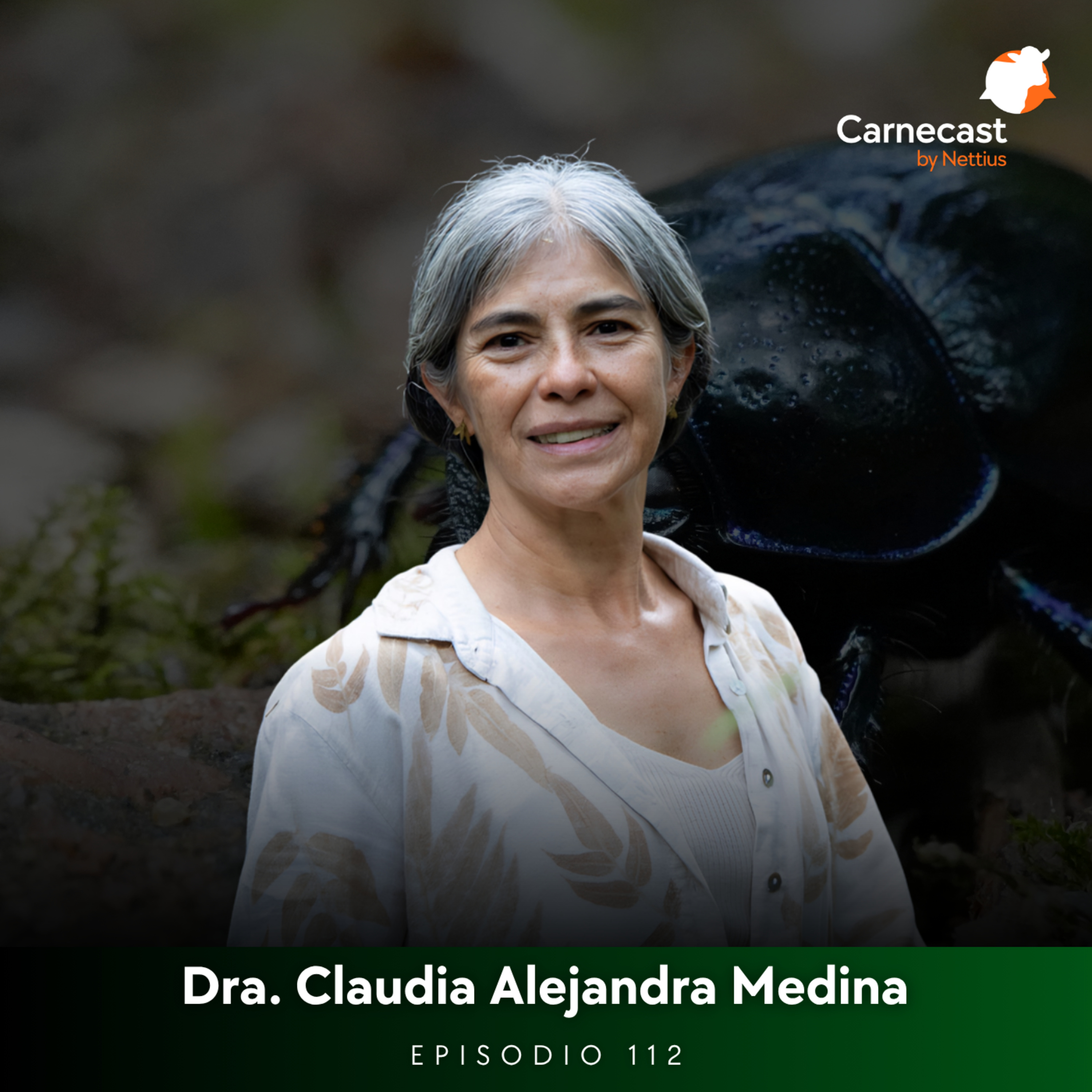 #112 - Escarabajos estercoleros: Soluciones basadas en la naturaleza - Dra. Claudia Alejandra Medina