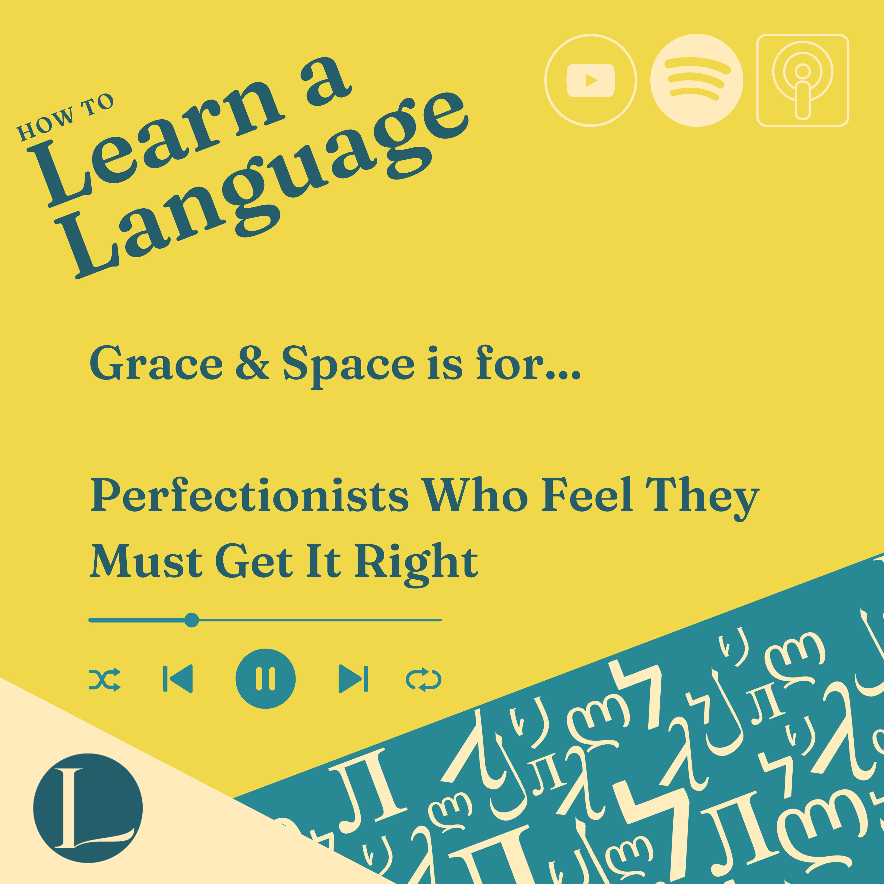 Grace & Space is for...Perfectionists Who Feel They Must Get It Right