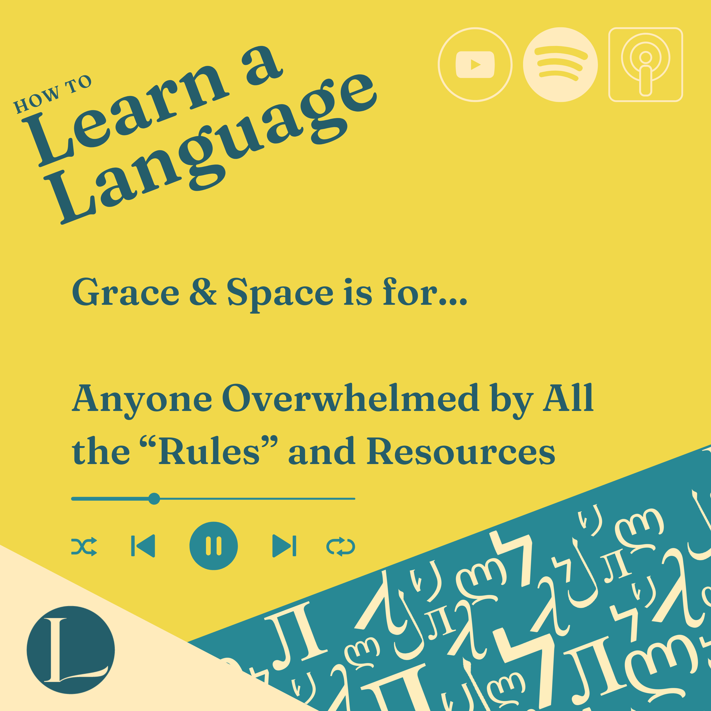 Grace & Space is for...Anyone Overwhelmed by All the “Rules” and Resources