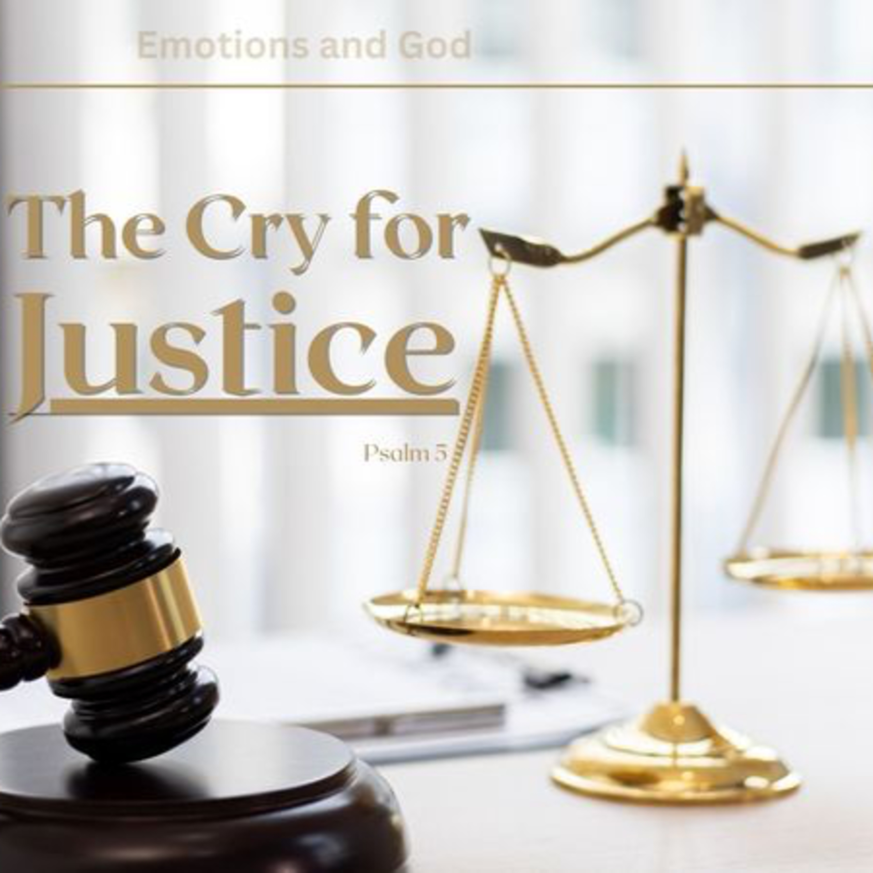The Cry for Justice (Emotions and God Part 2) episode artwork