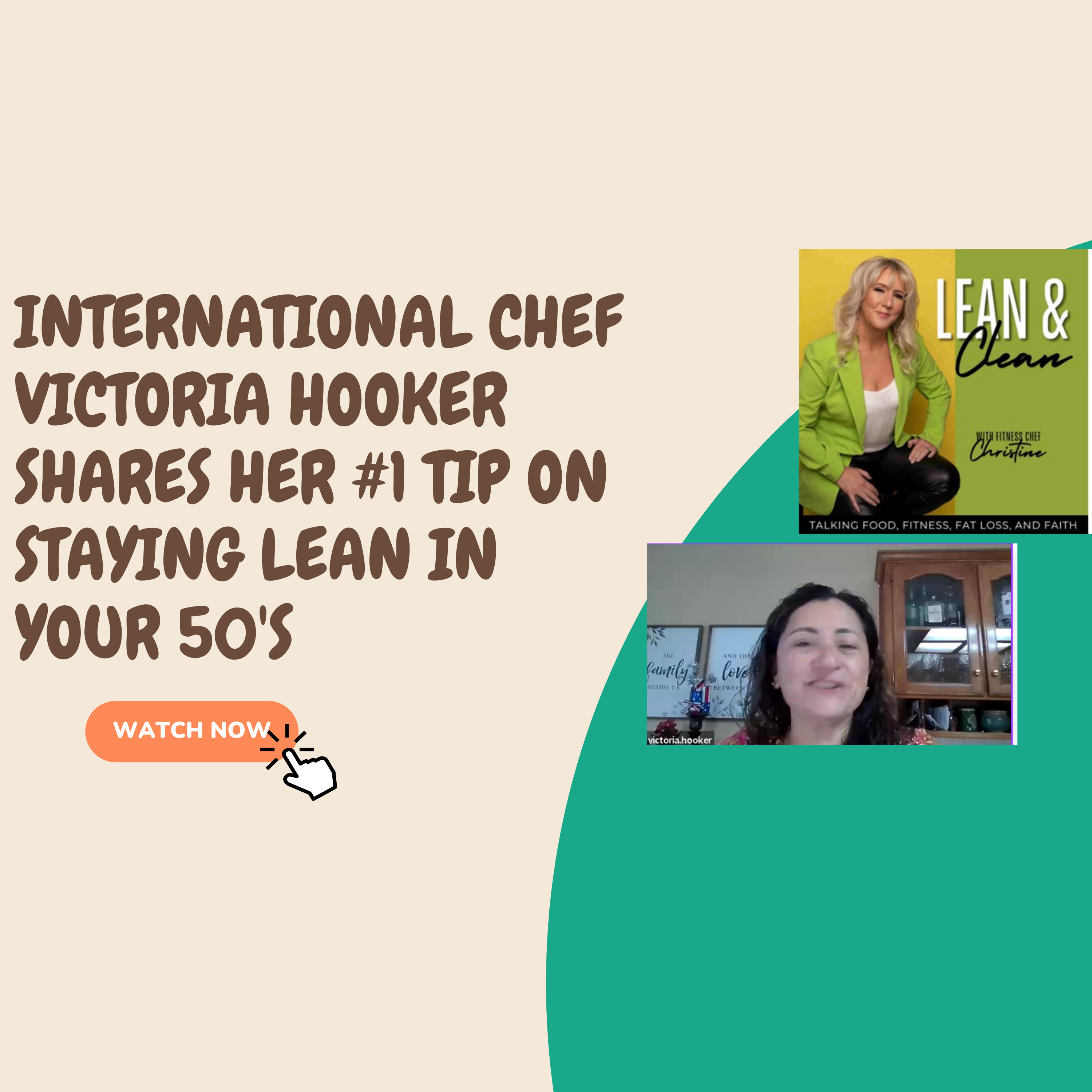 Ep81:Conversations With Chef Victoria Hooker And Her Number 1 Way To Eat Healthy-The Italian Way