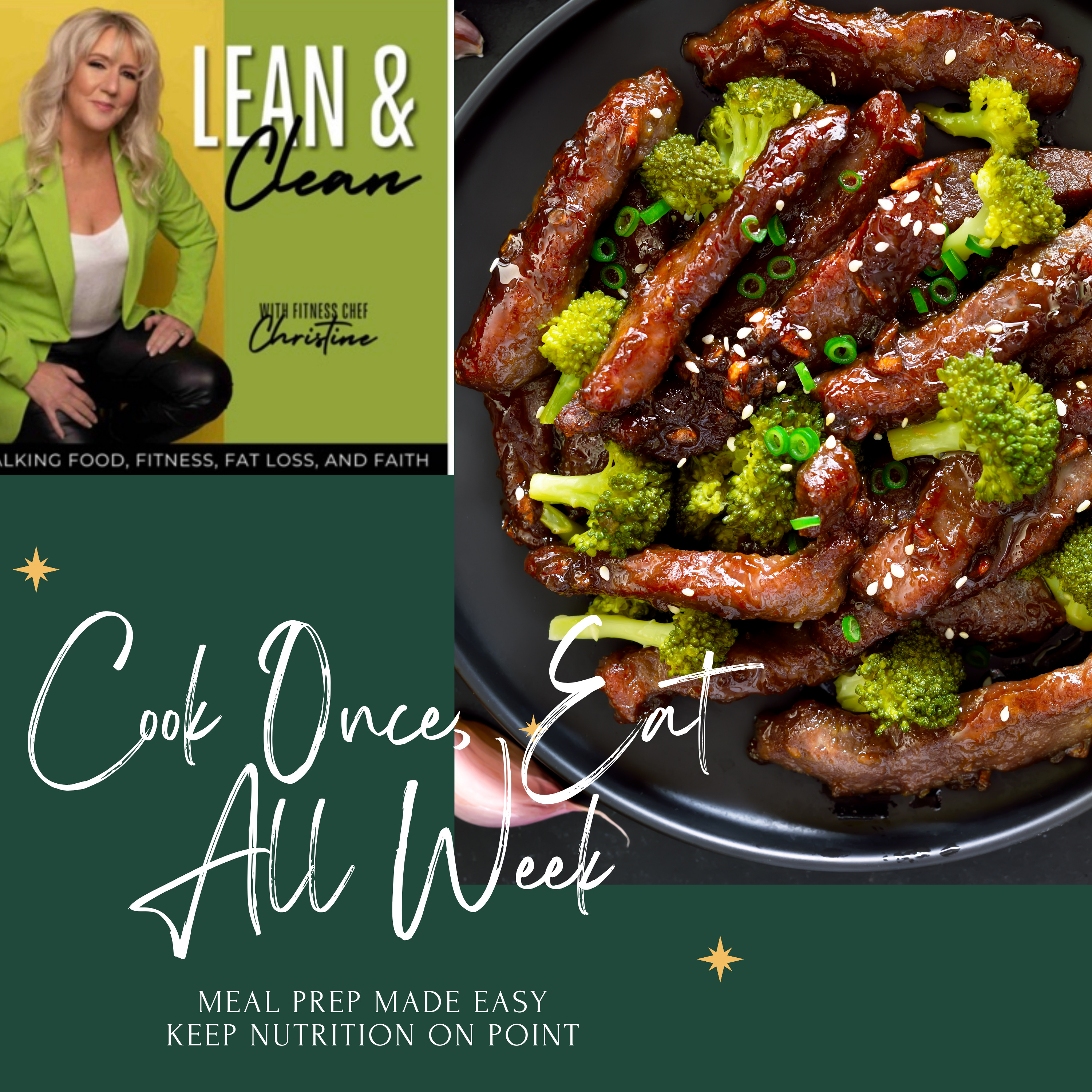 Episode 112: Cook Once And Eat All Week To Stay On Track