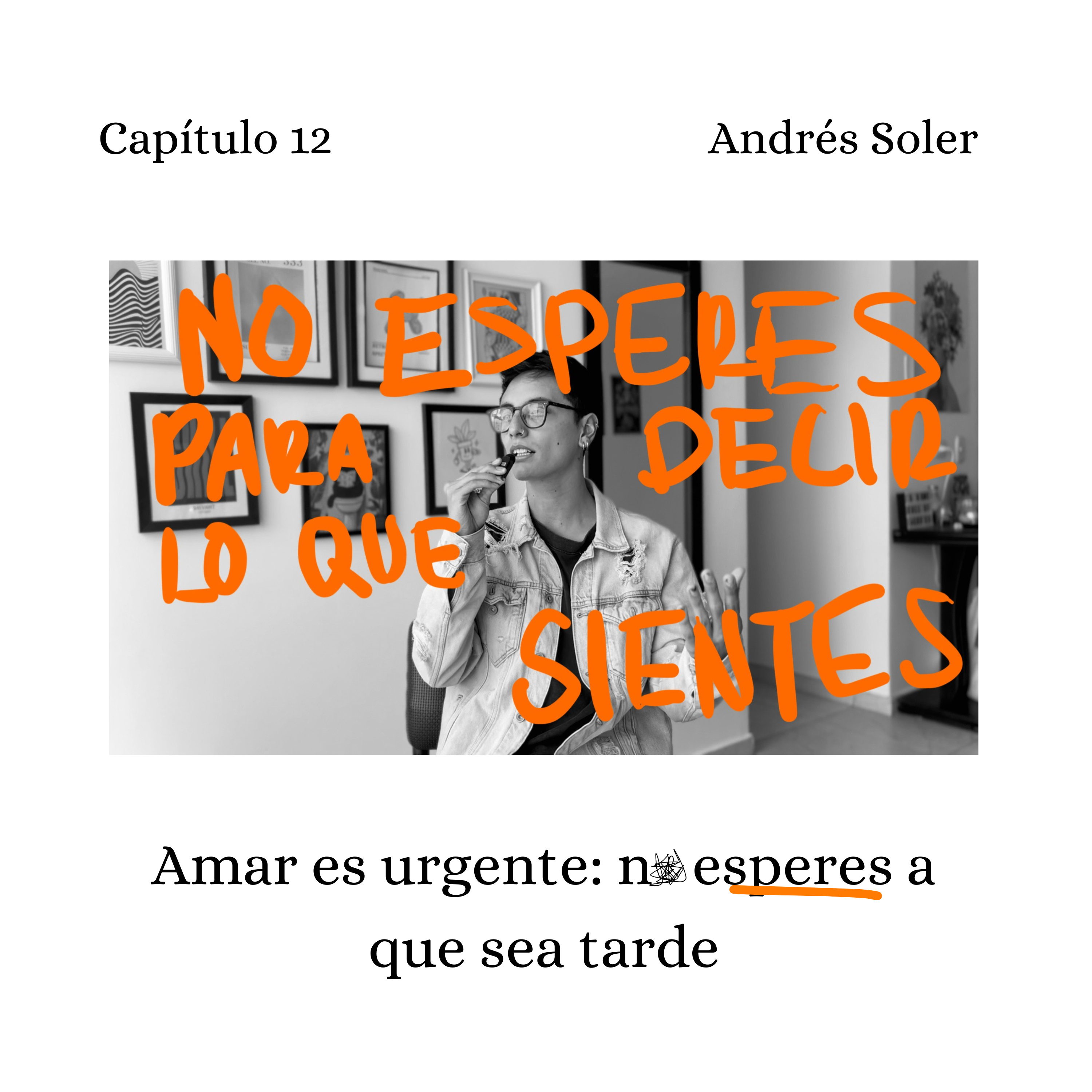 Amar es urgente: no esperes a que sea tarde