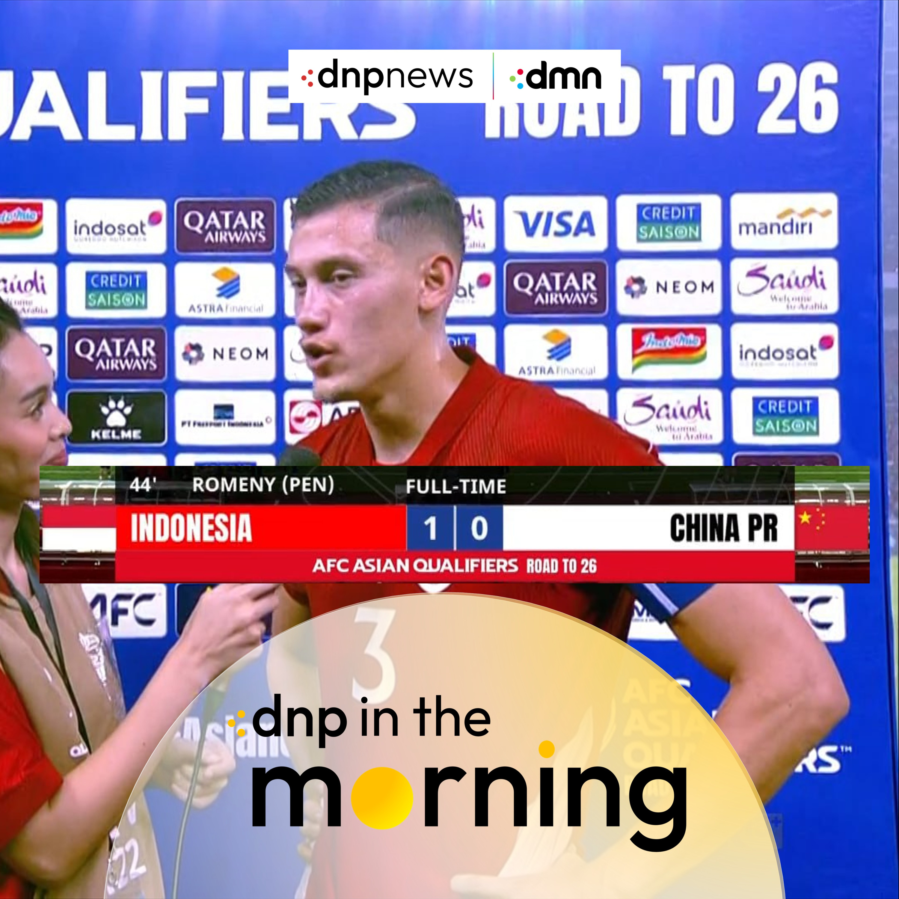 INDONESIA MENANG LAWAN CHINA - DNP In The Morning (06/06/2025) episode artwork