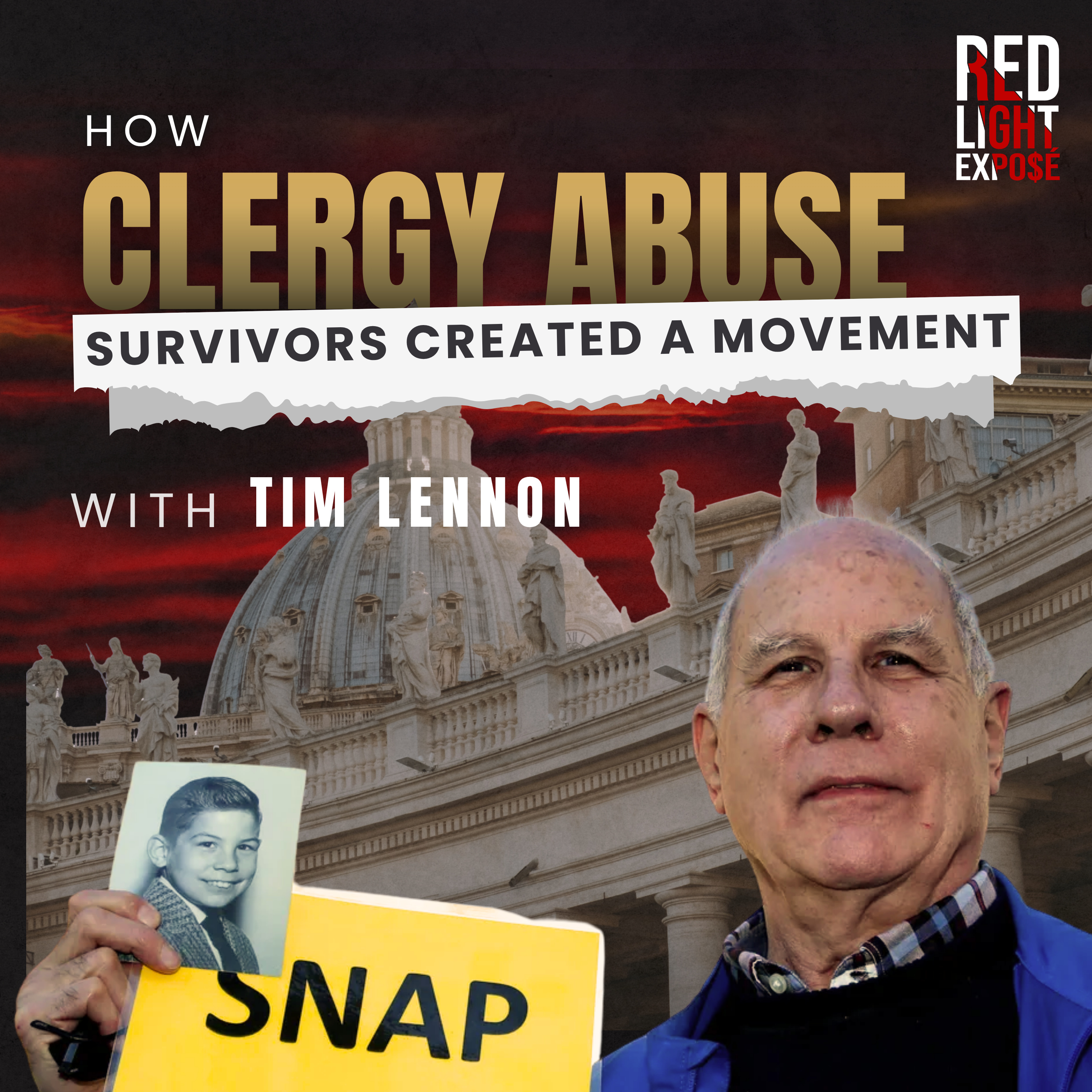 How Clergy Abuse Survivors Created A Movement Against Sexual Violence with Tim Lennon episode artwork