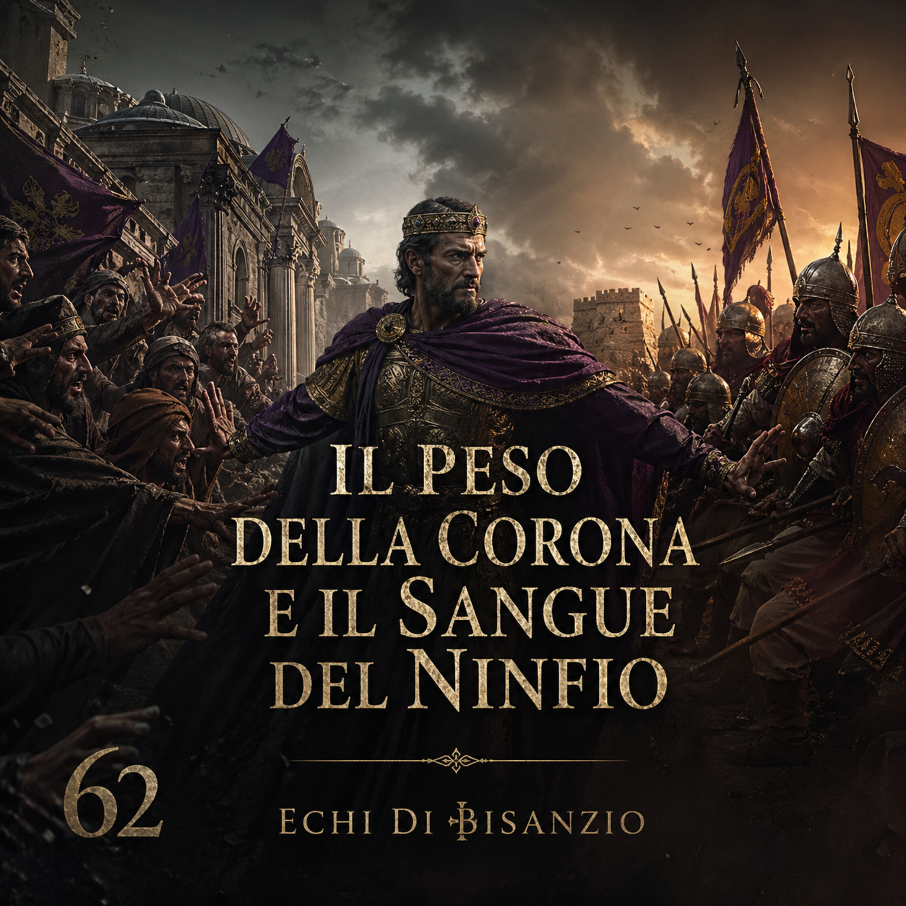 Echi di Bisanzio - Il peso della corona e il sangue del Ninfio Ep. 62 episode artwork
