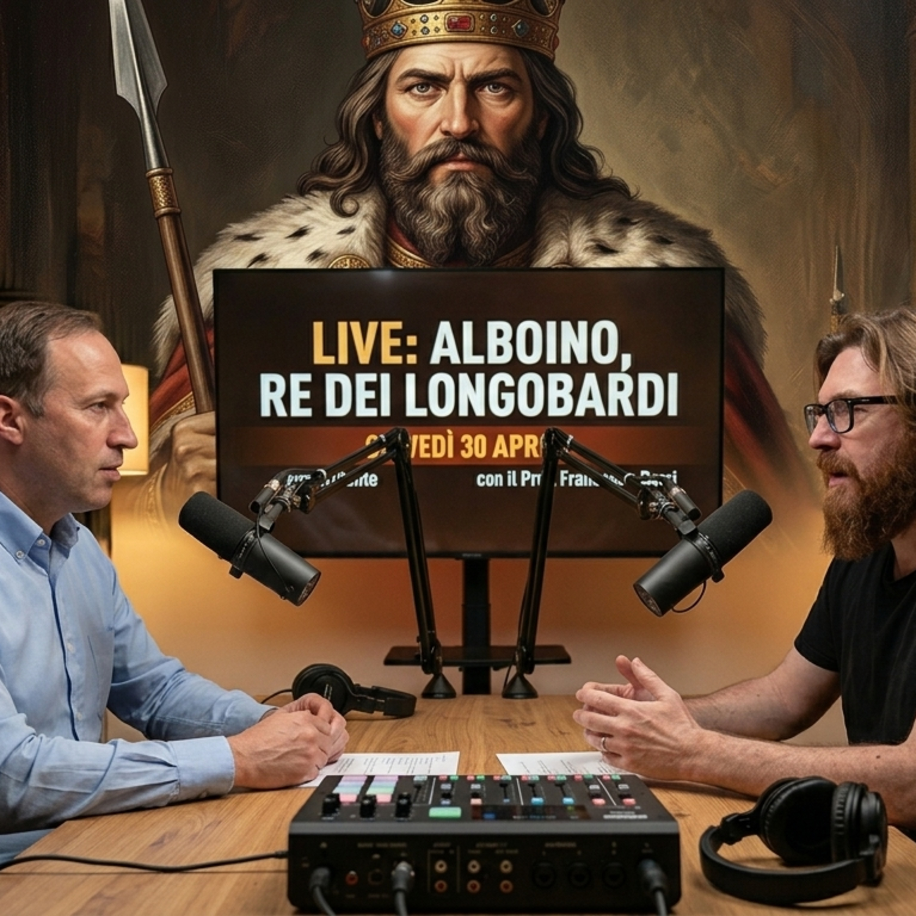 Echi di Bisanzio - Alboino il primo re longobardo "italiano" Ep. extra episode artwork