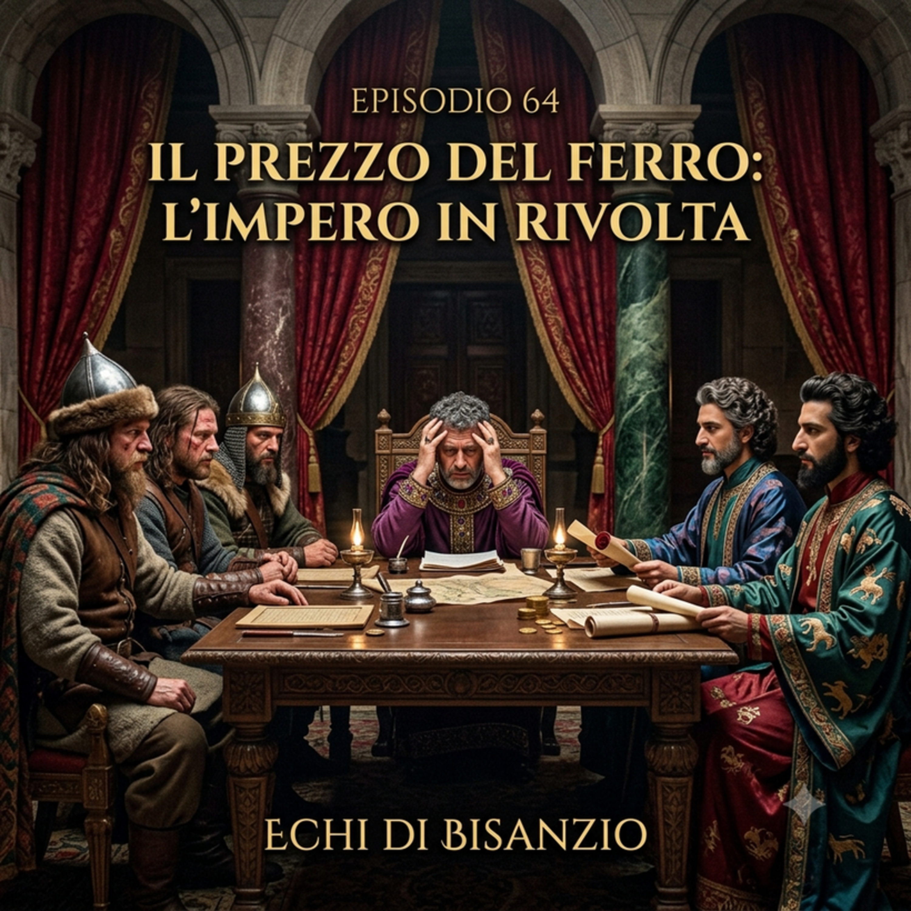 Echi di Bisanzio - Il prezzo del ferro: l’Impero in rivolta Ep. 64 episode artwork
