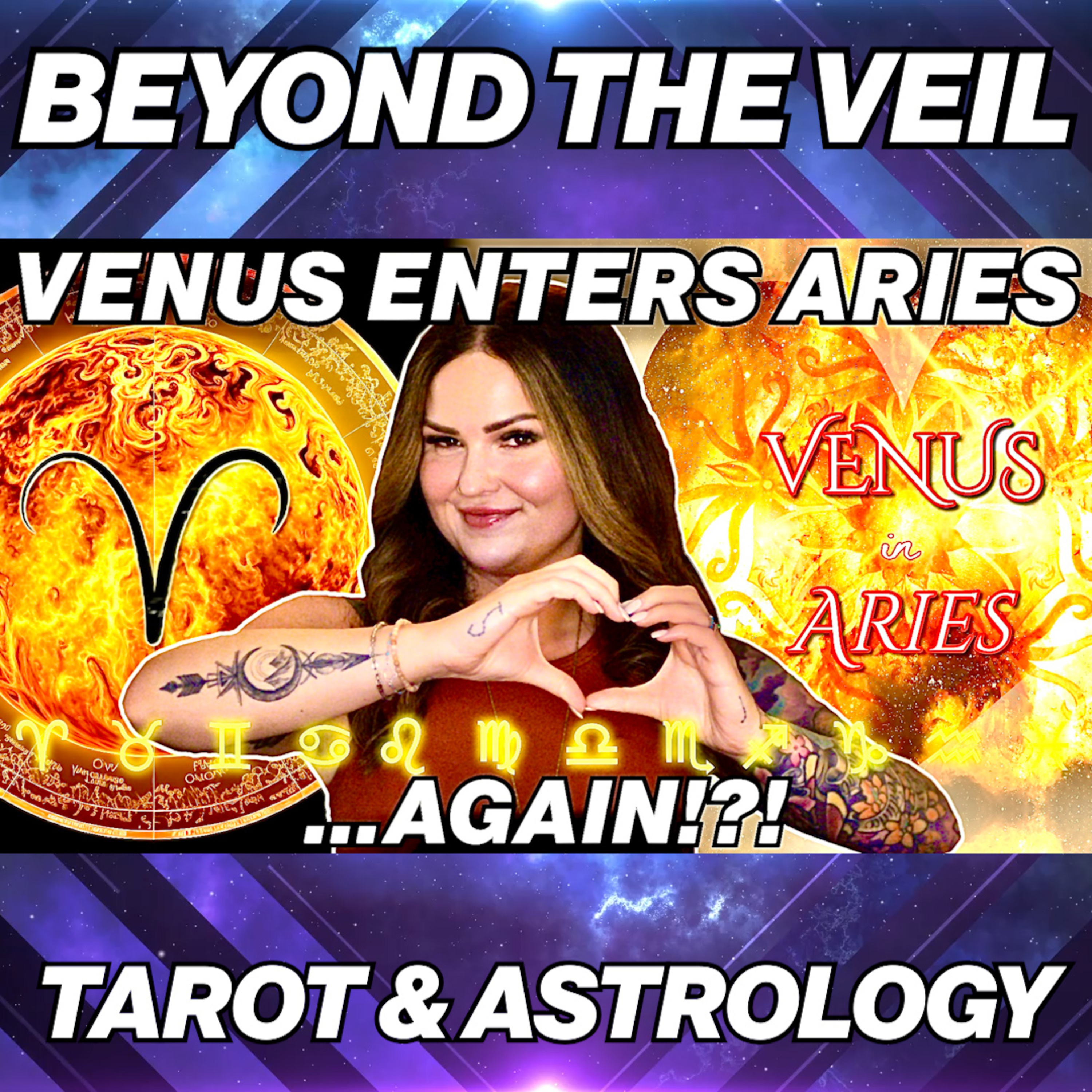 cover of episode Venus Enters Aries...AGAIN! | All 12 Signs