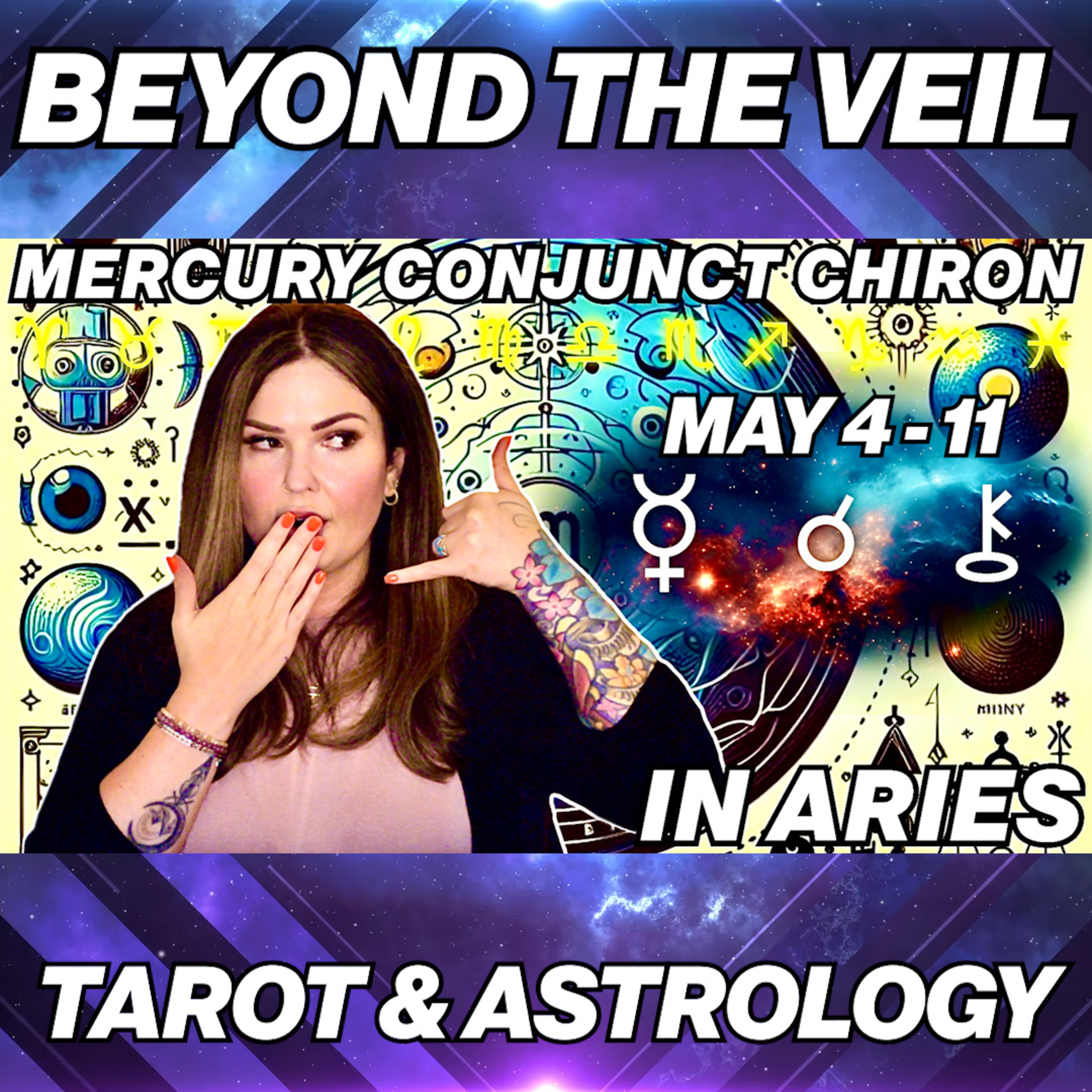 cover of episode Mercury Conjunct Chiron in Aries | All 12 Signs