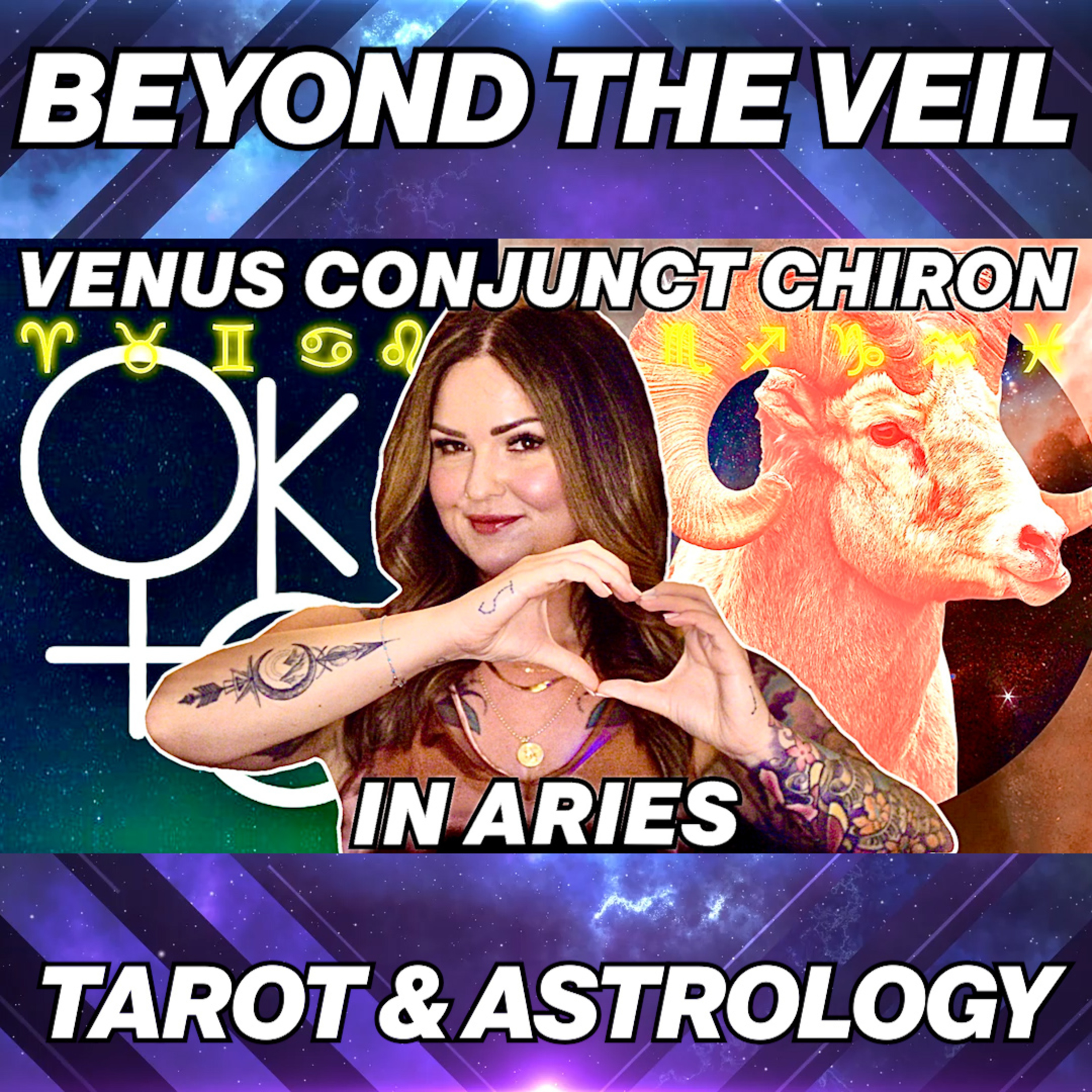 cover of episode Venus Conjunct Chiron in Aries 2025 | All 12 Signs