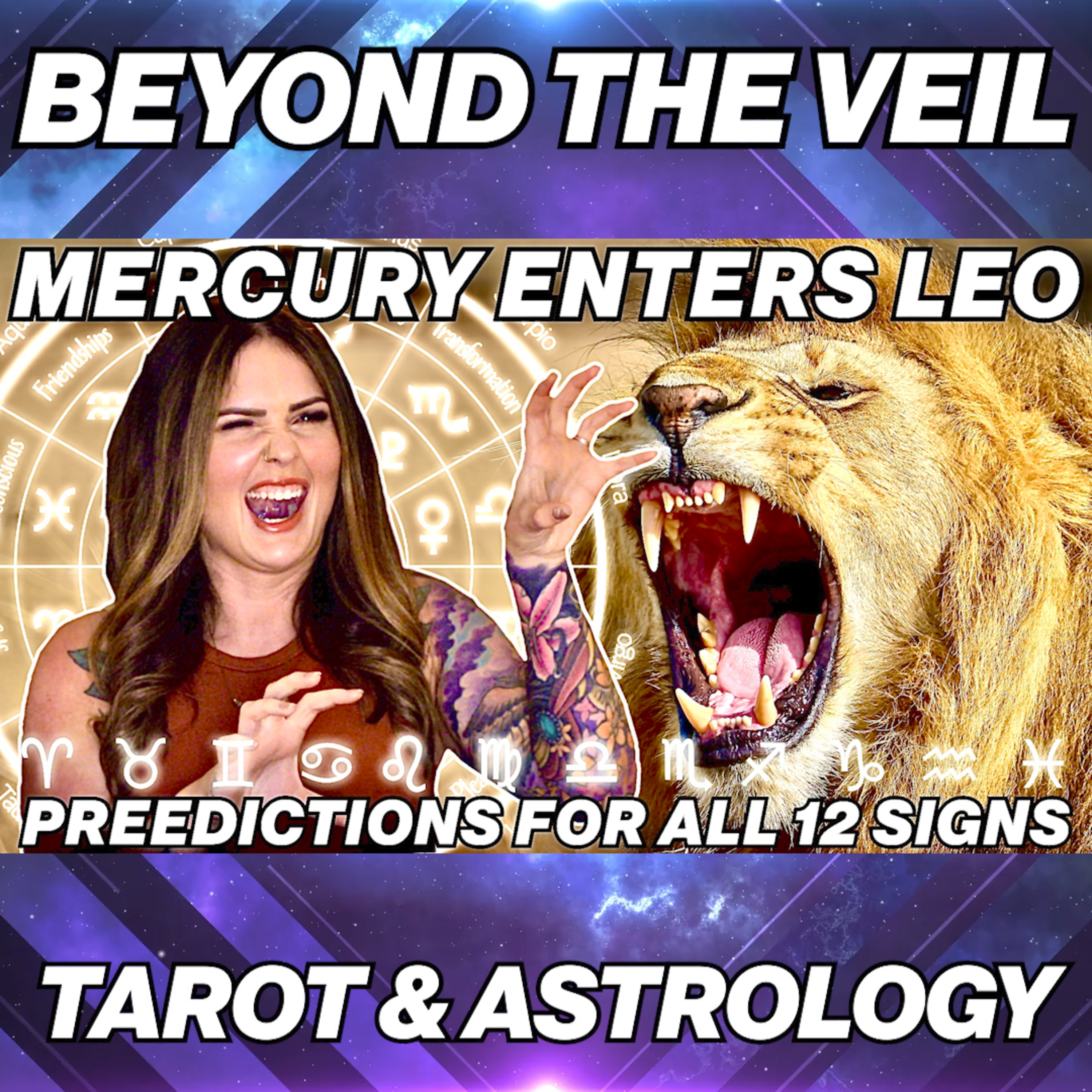 cover of episode Mercury Enters Leo 2025 | All 12 Signs