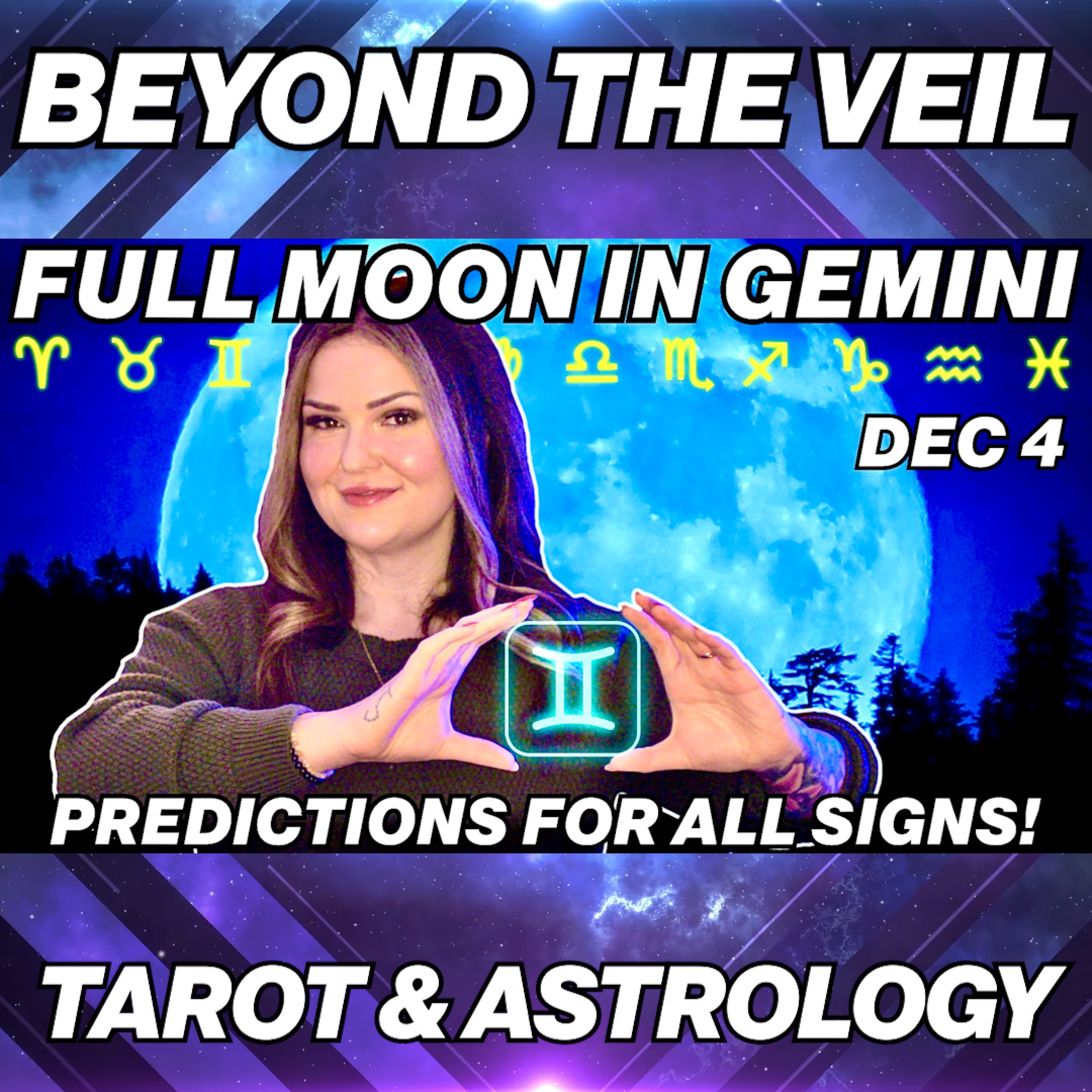 🌕 Full Moon in Gemini 2025 | Tarot & Astrology for ALL 12 Signs! ♊