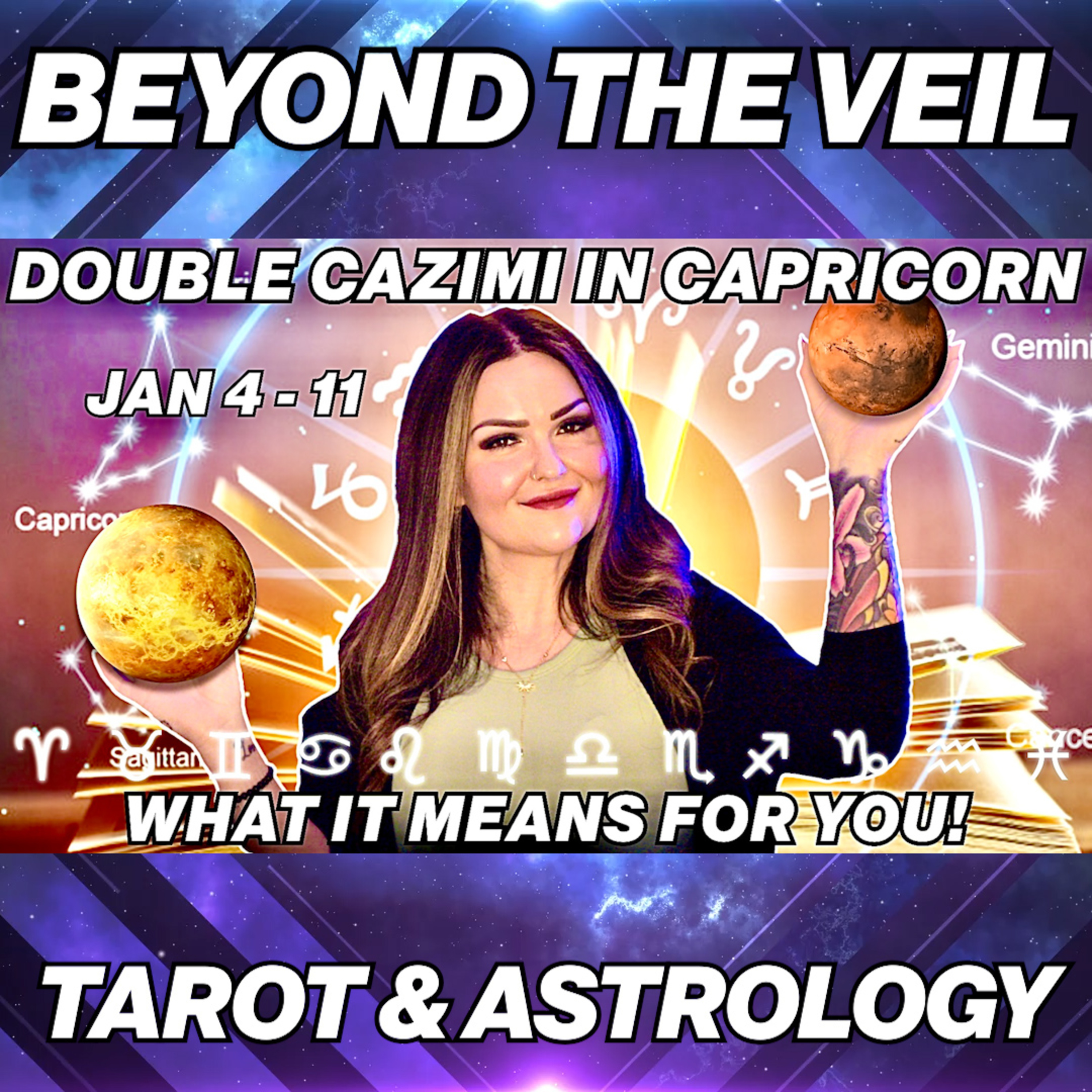 RARE Double Cazimi in Capricorn: Venus & Mars Reborn – What It Means for You in 2026!