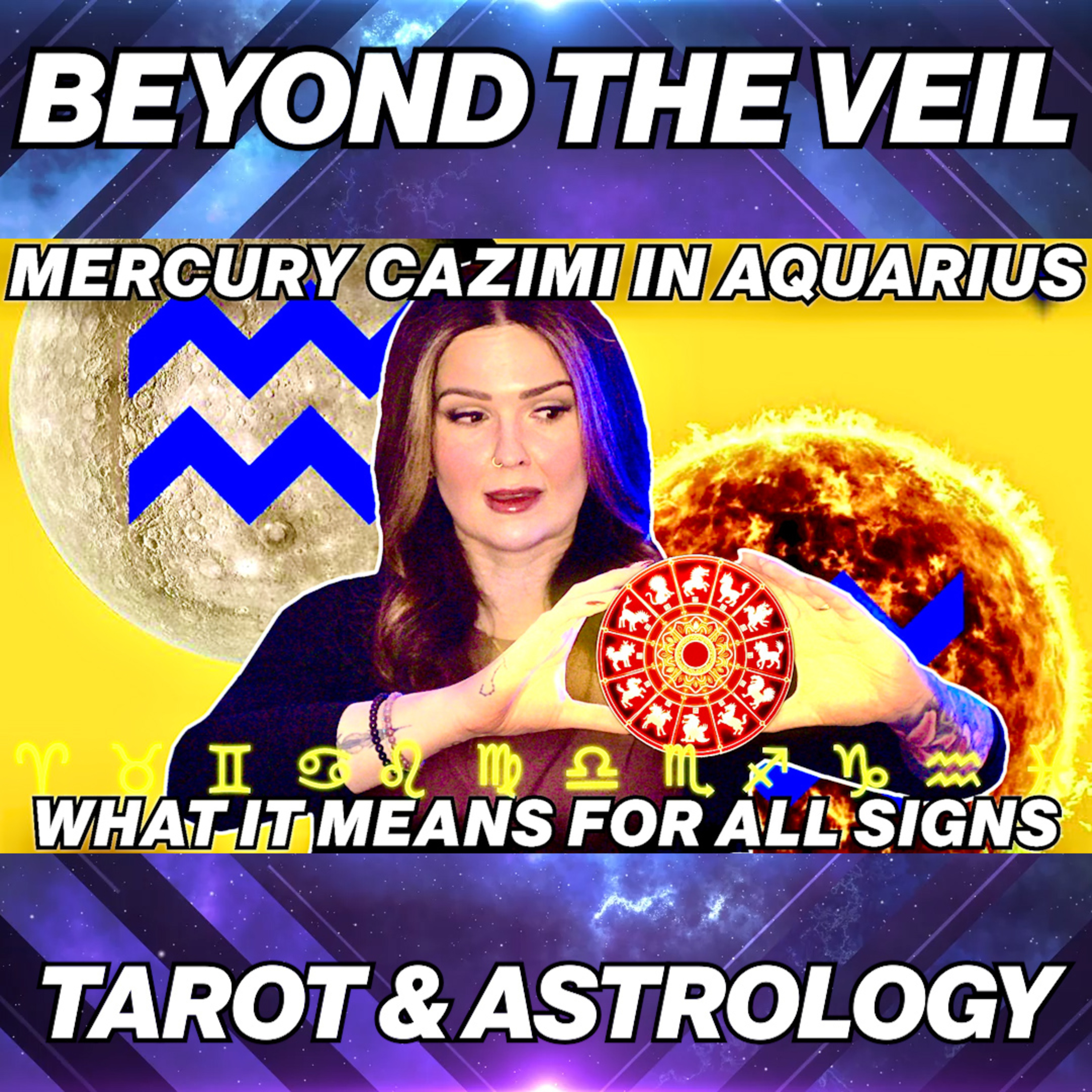 Mercury Cazimi in Aquarius 2026 ♒ All 12 Signs Horoscope