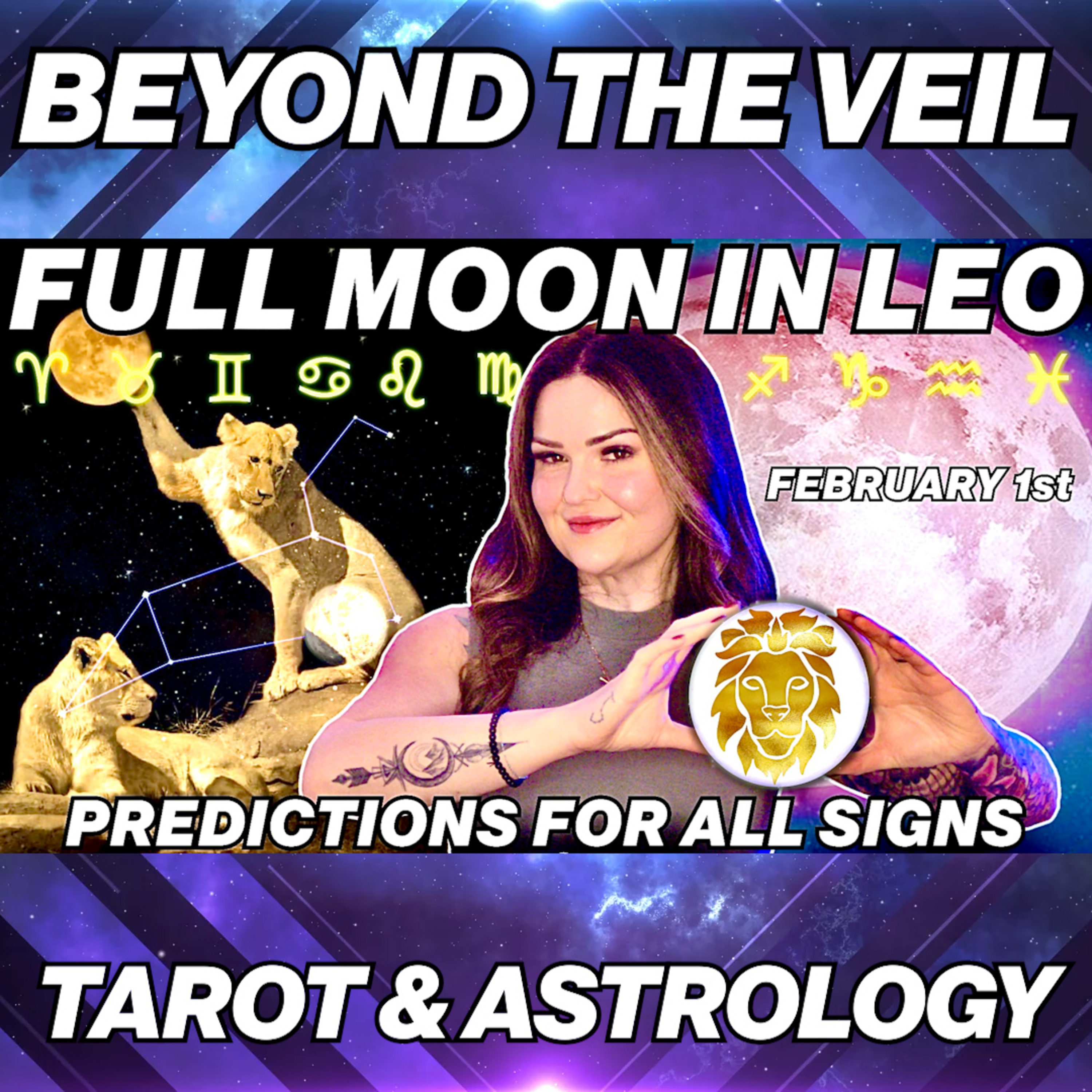 Full Moon in Leo 2026 ♌️ MAJOR Glow Up & Drama! Horoscopes for ALL Signs