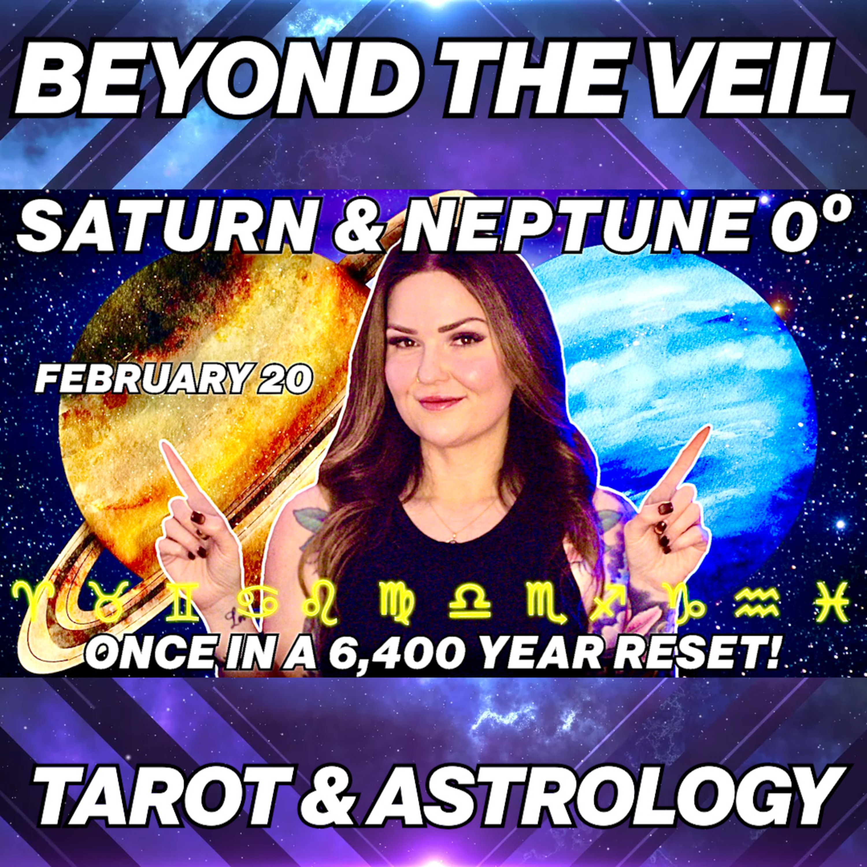 Saturn Meets Neptune at 0° Aries: The Once-in-6400-Year Reset Begins