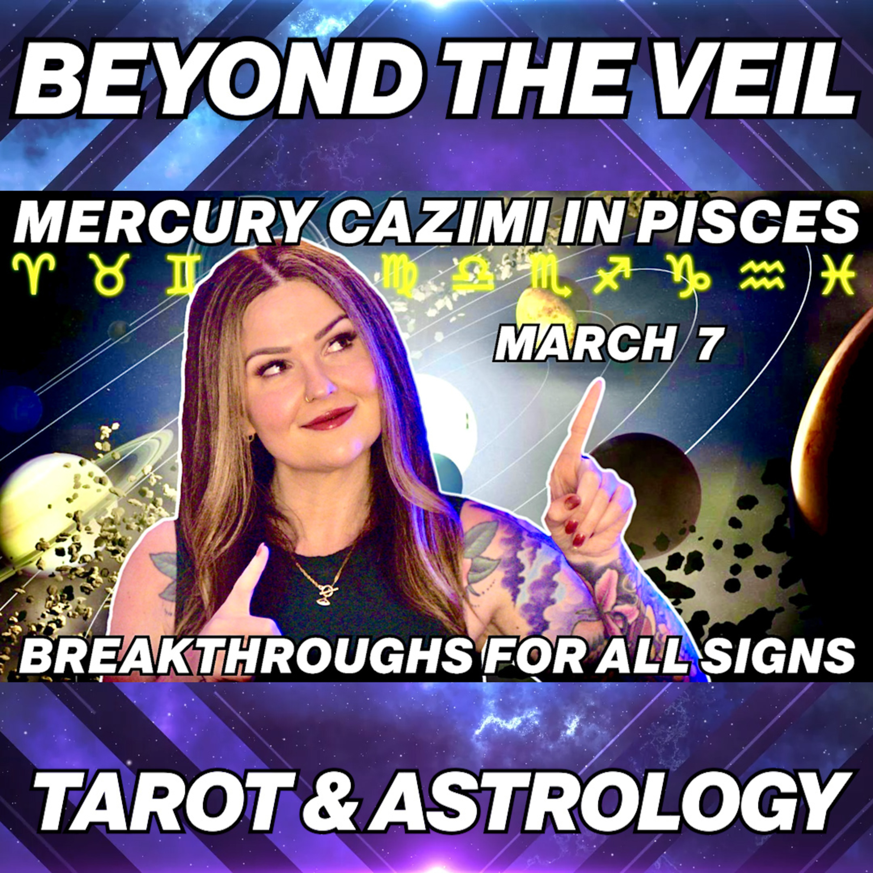 Mercury Cazimi in Pisces 2026 – Major Clarity & Breakthroughs for ALL 12 Signs!