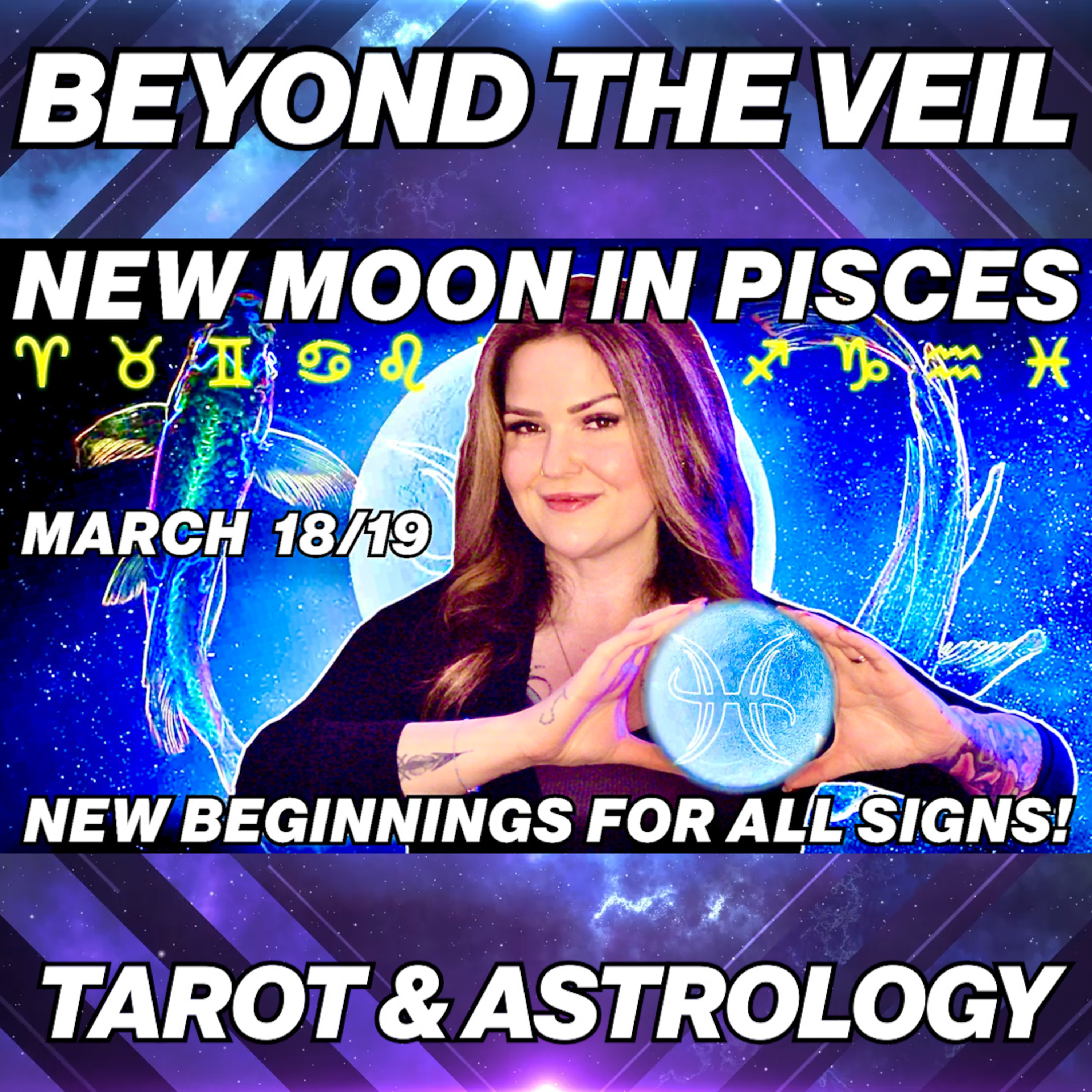 New Moon in Pisces March 2026 ♓️ Powerful New Beginnings + Manifestation | All 12 Signs Horoscope