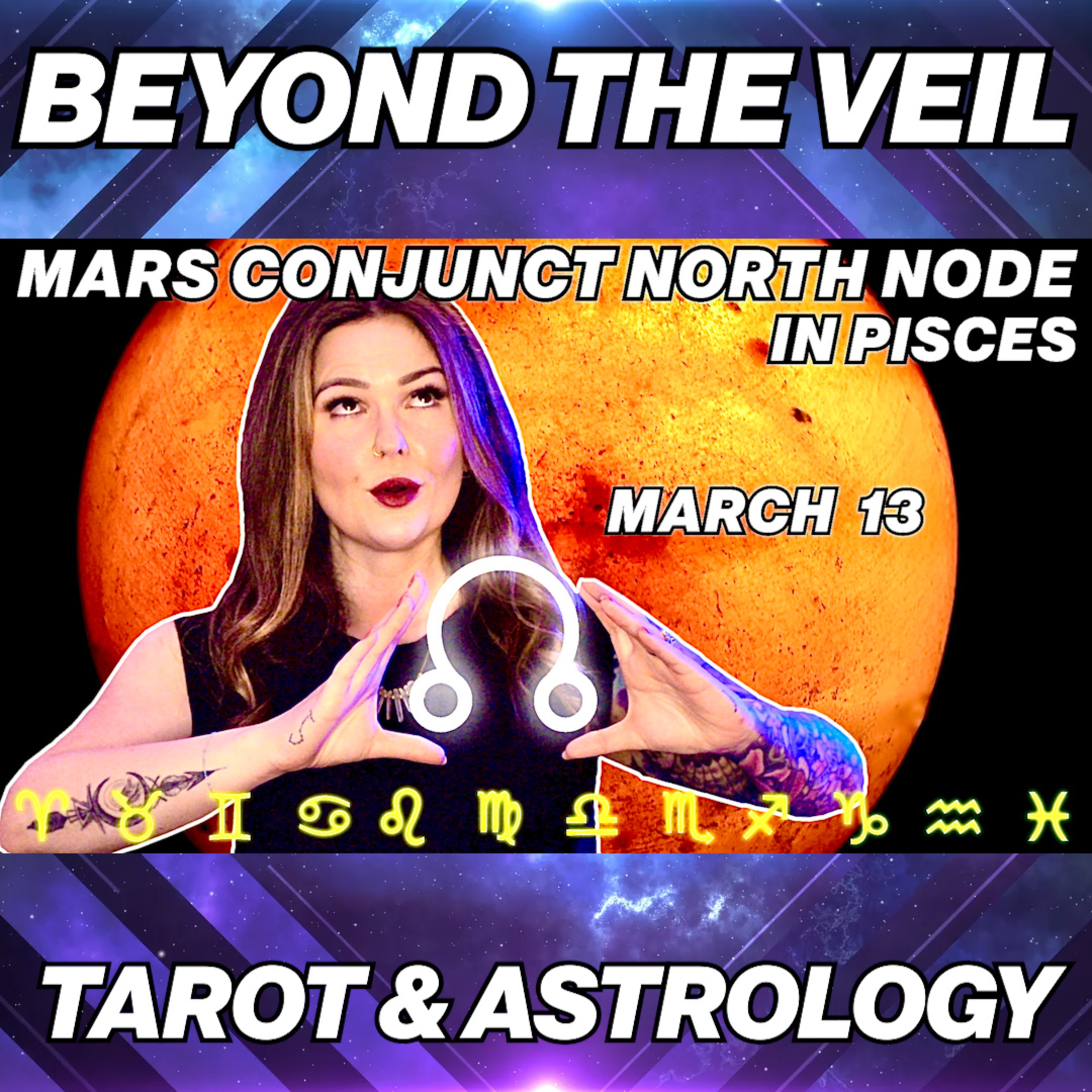 Mars Conjunct North Node in Pisces ♓️✨ What It Means for YOUR Sign