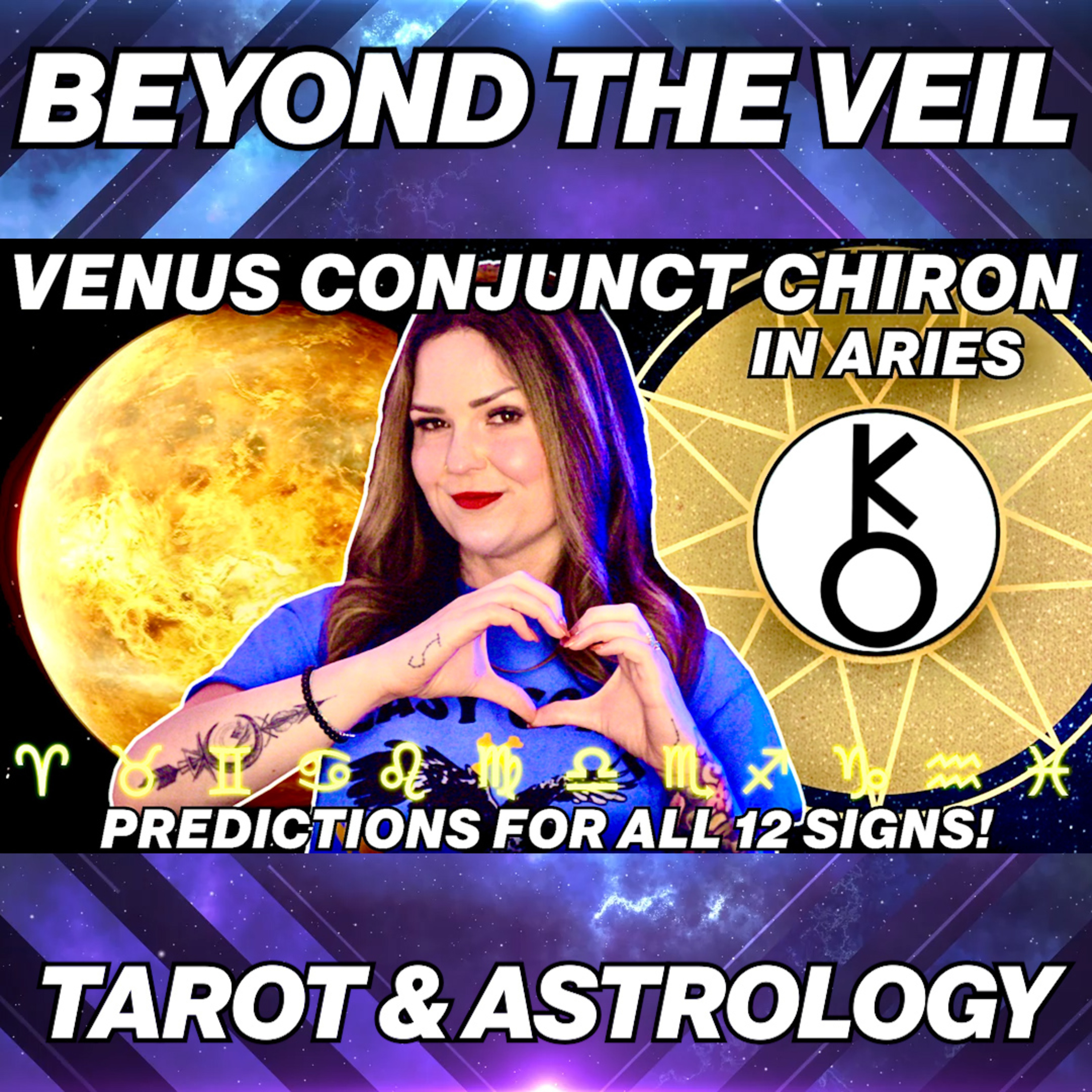 Venus Conjunct Chiron in Aries 2026: Heal Love Wounds & Reclaim Your Power | All 12 Signs Horoscope