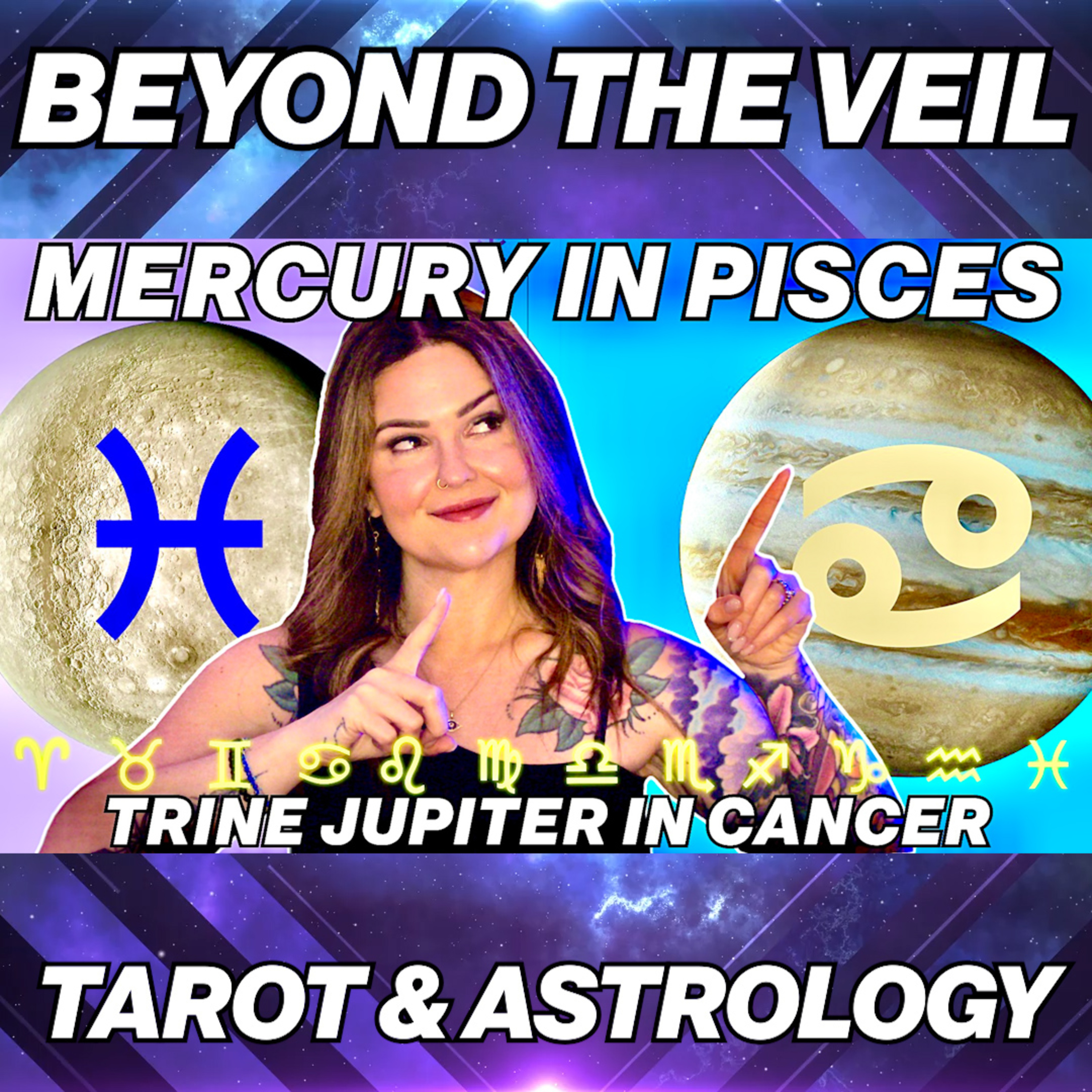 Mercury in Pisces Trine Jupiter in Cancer 2026 ✨ All 12 Signs Horoscope