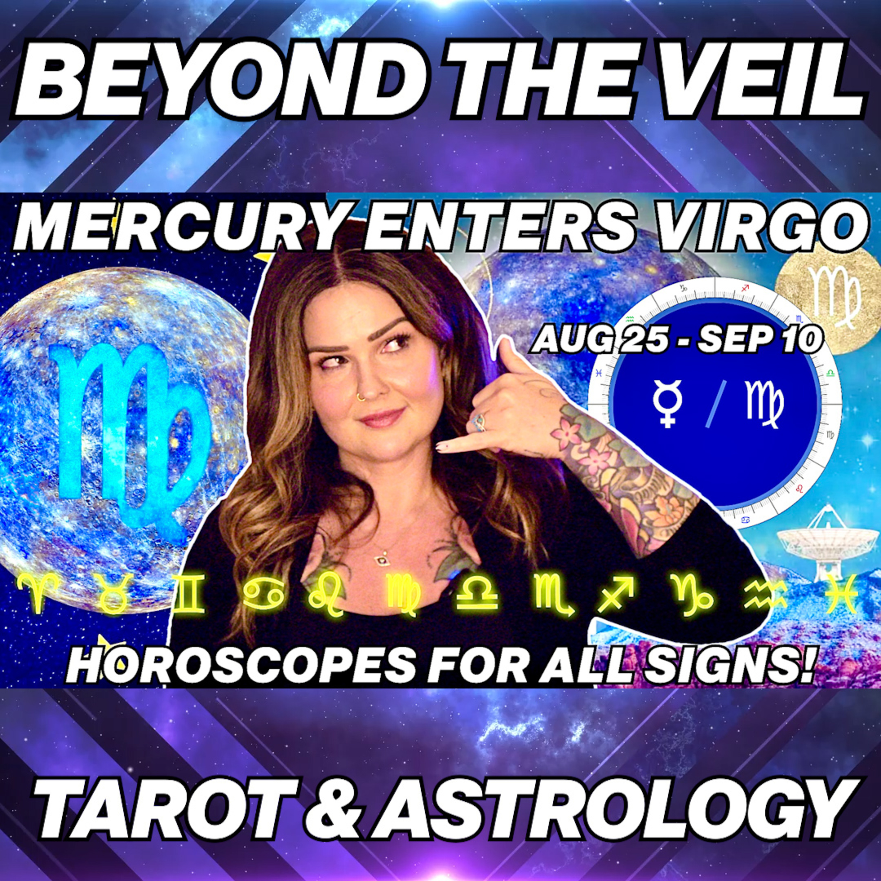 Mercury Enters Virgo August 25, 2026 | Horoscope for All 12 Signs episode artwork