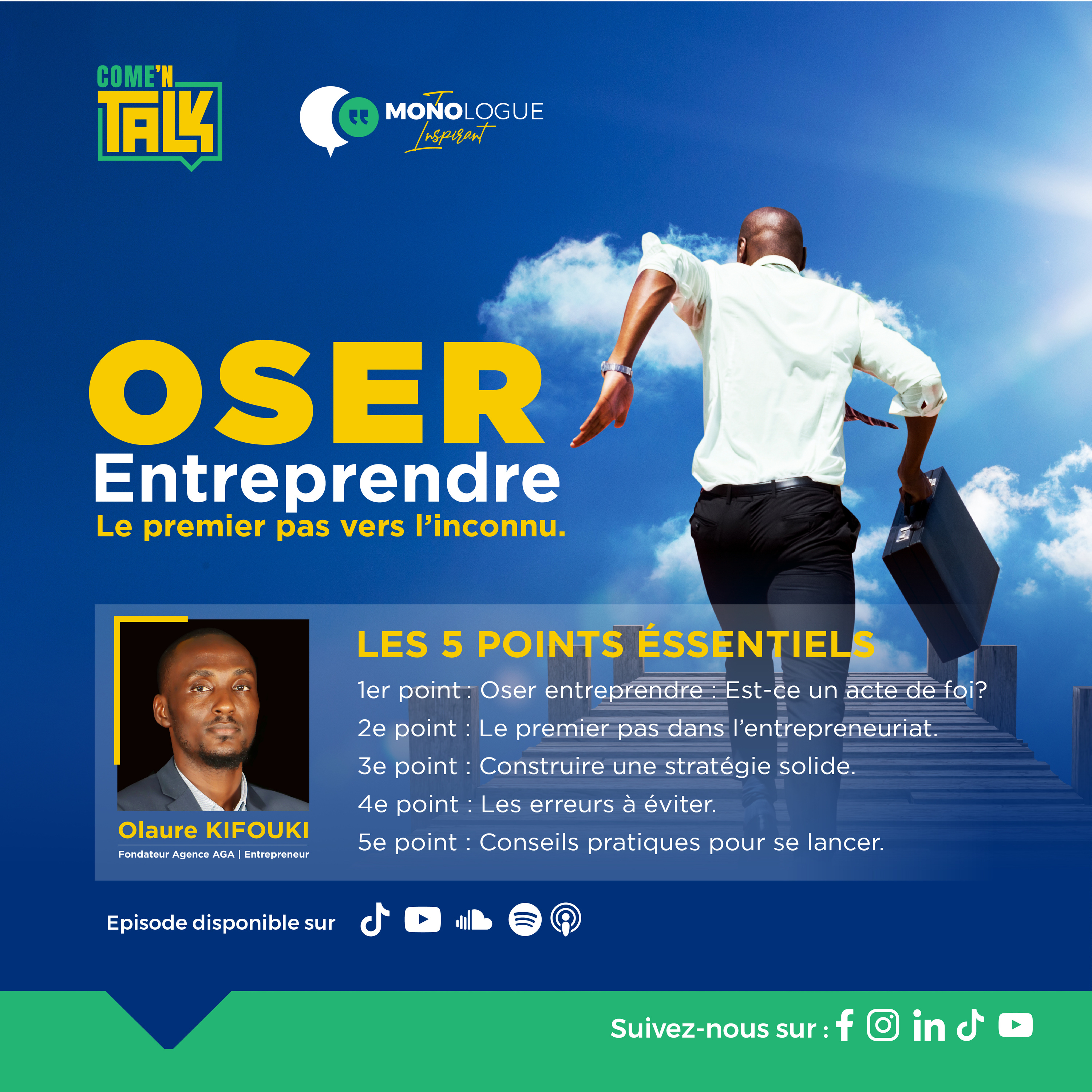 Oser entreprendre : Le premier pas vers l’inconnu. episode artwork