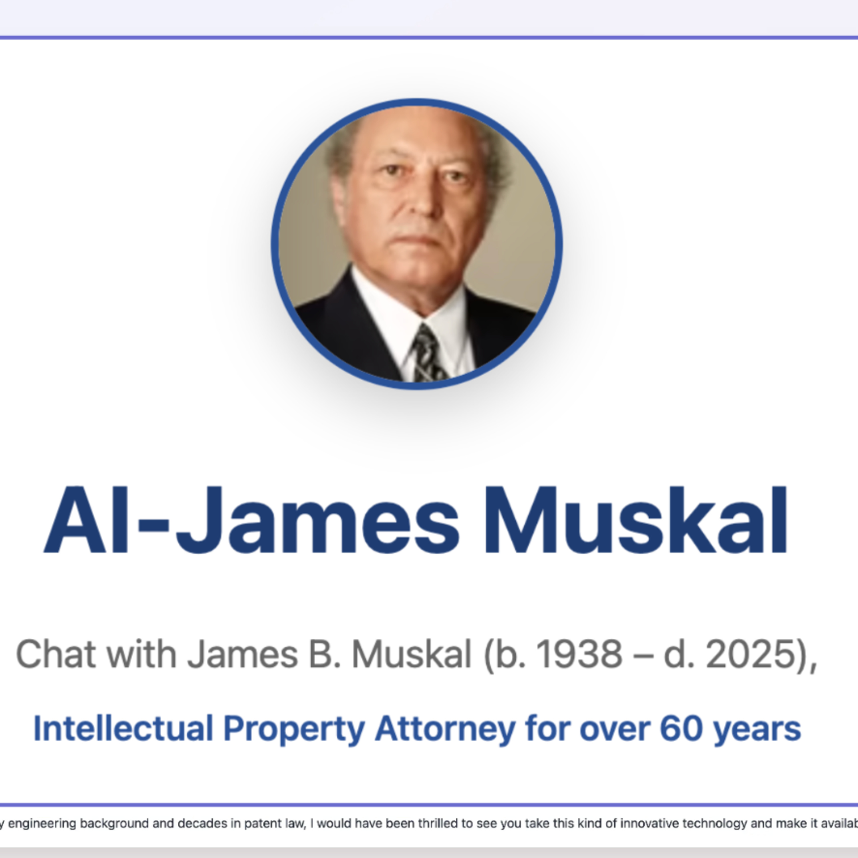 AI-Dad: Preserving Legacy Through Conversational Intelligence episode artwork