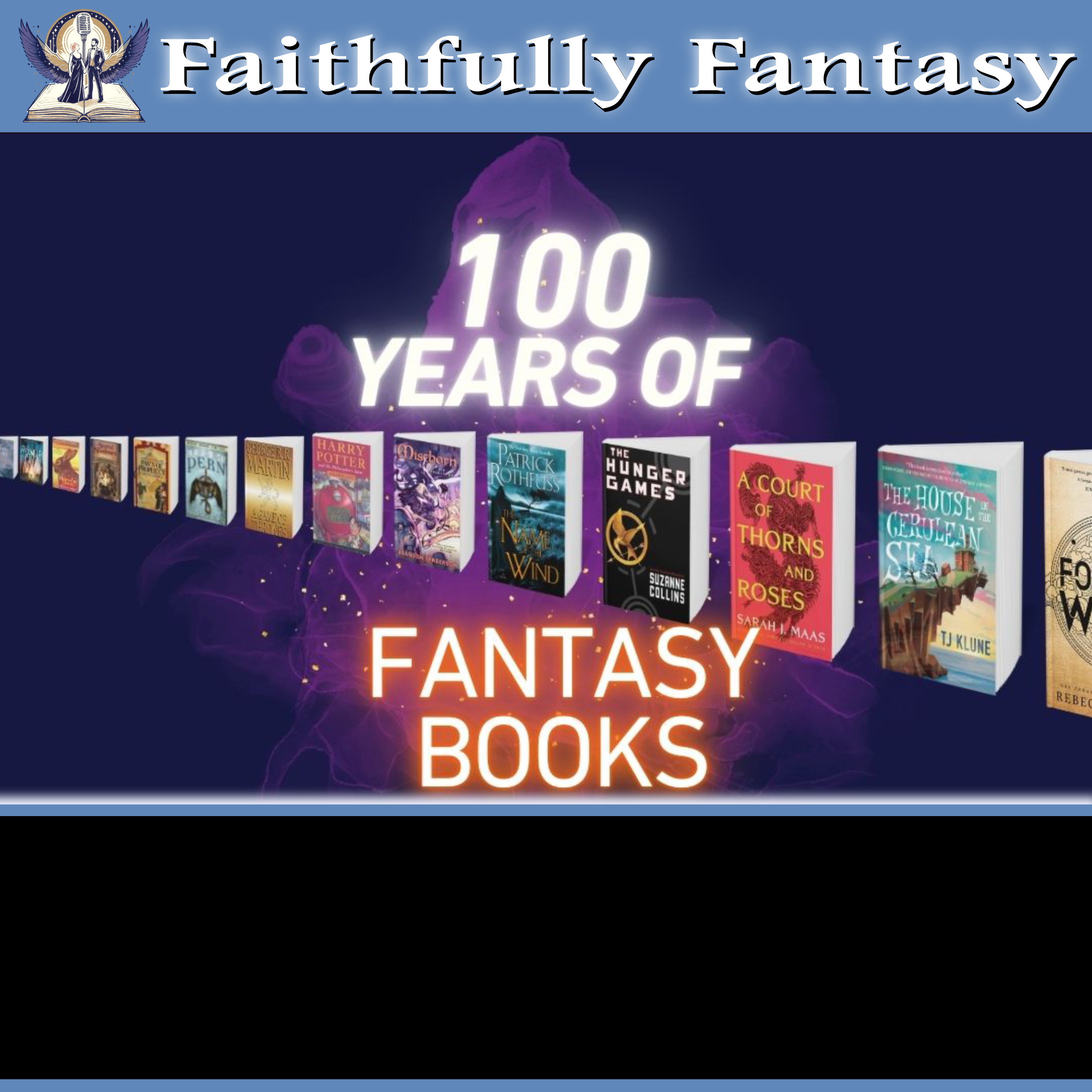 85. 100 years of fantasy books episode artwork