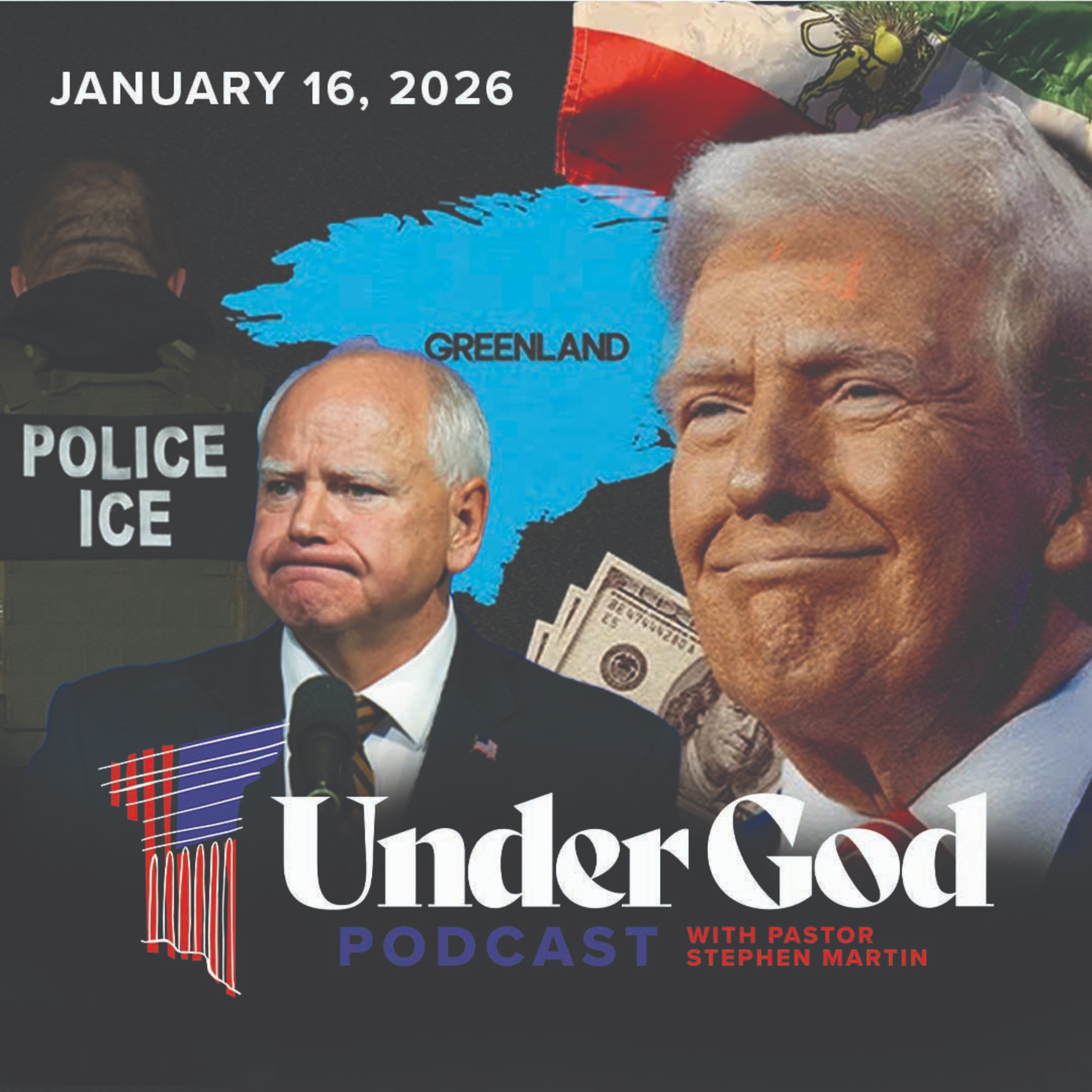 Culture Review: Iran, Immigration, AI and Greenland | Under God Ep 256 episode artwork