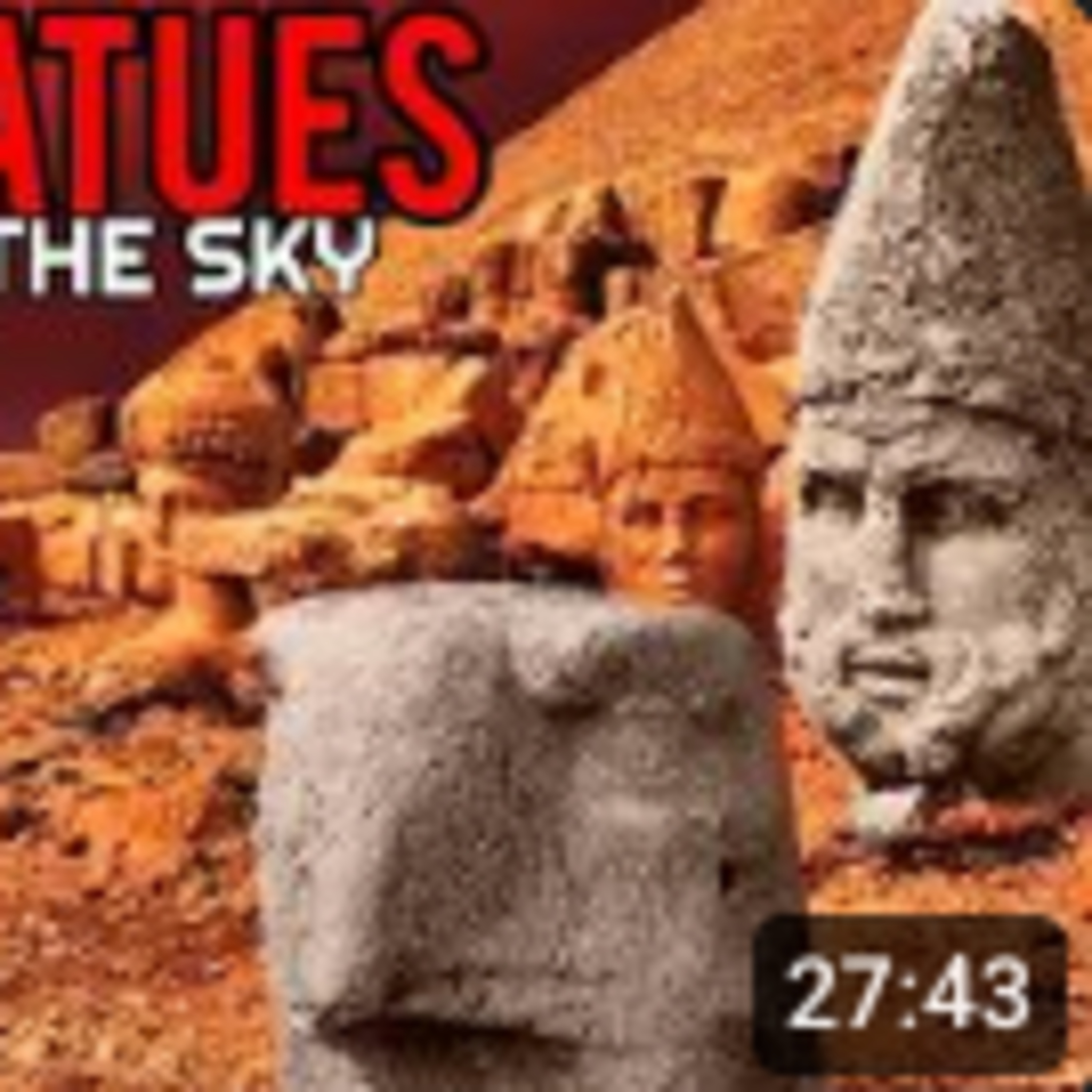 Statues in the Sky?