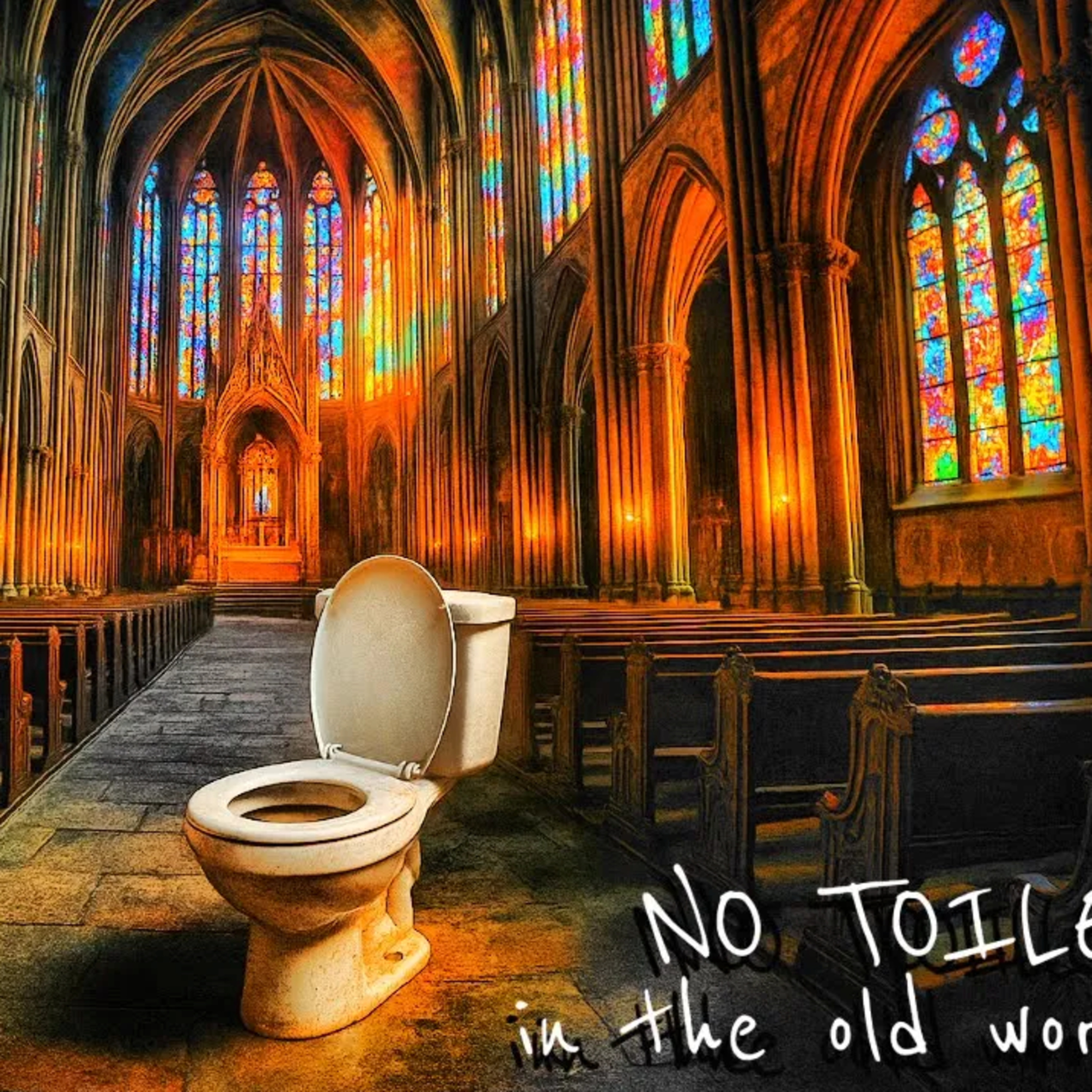 No TOILETS in the Old World