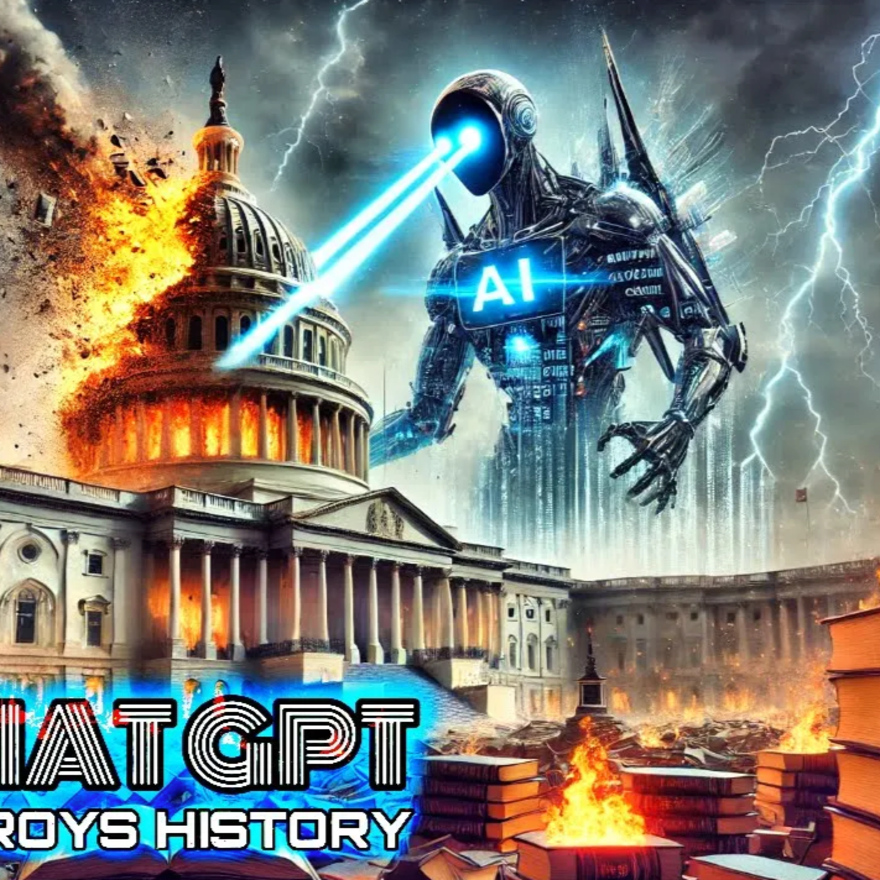 A.I. Chat GPT Destroys History episode artwork