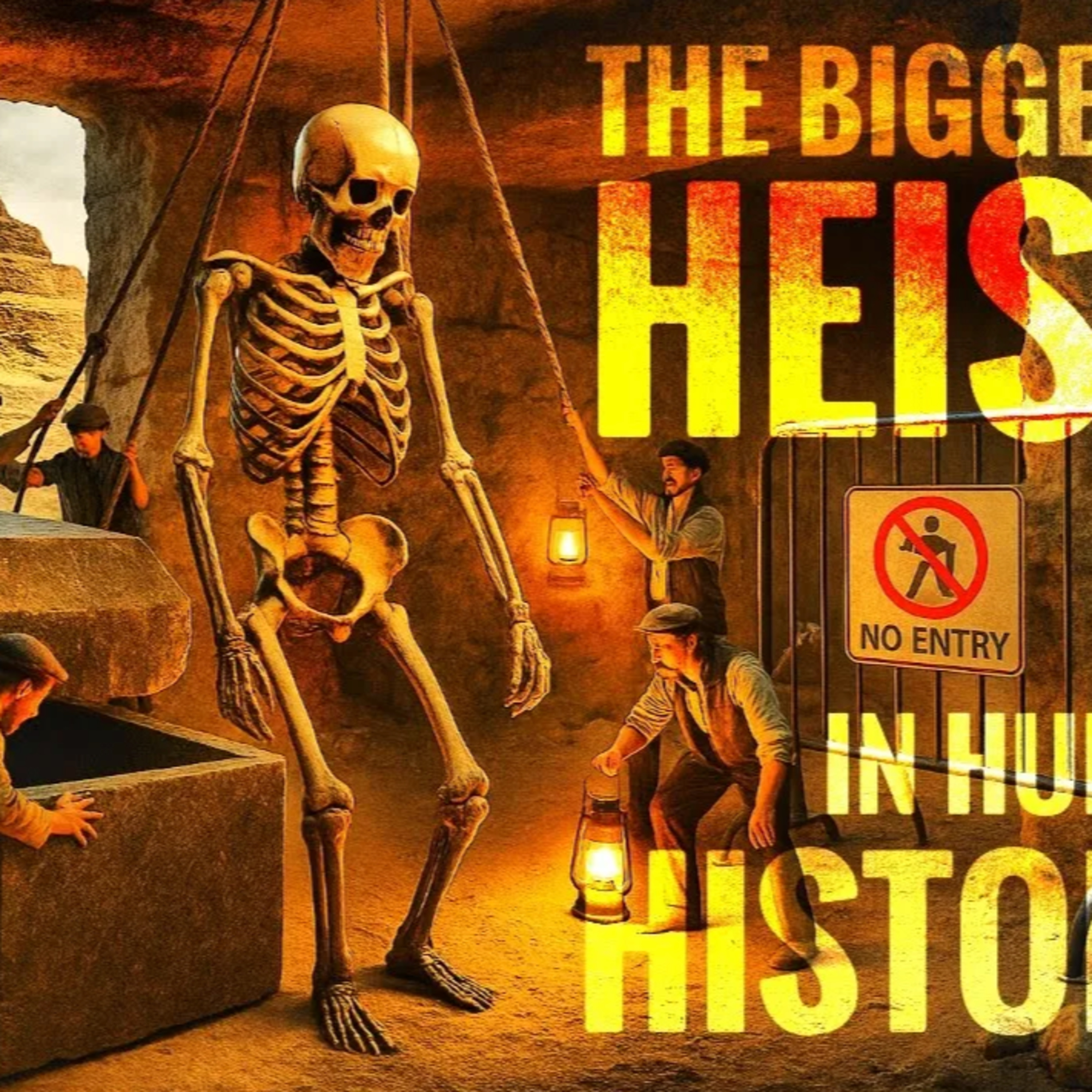 The Biggest Heist in Human History episode artwork