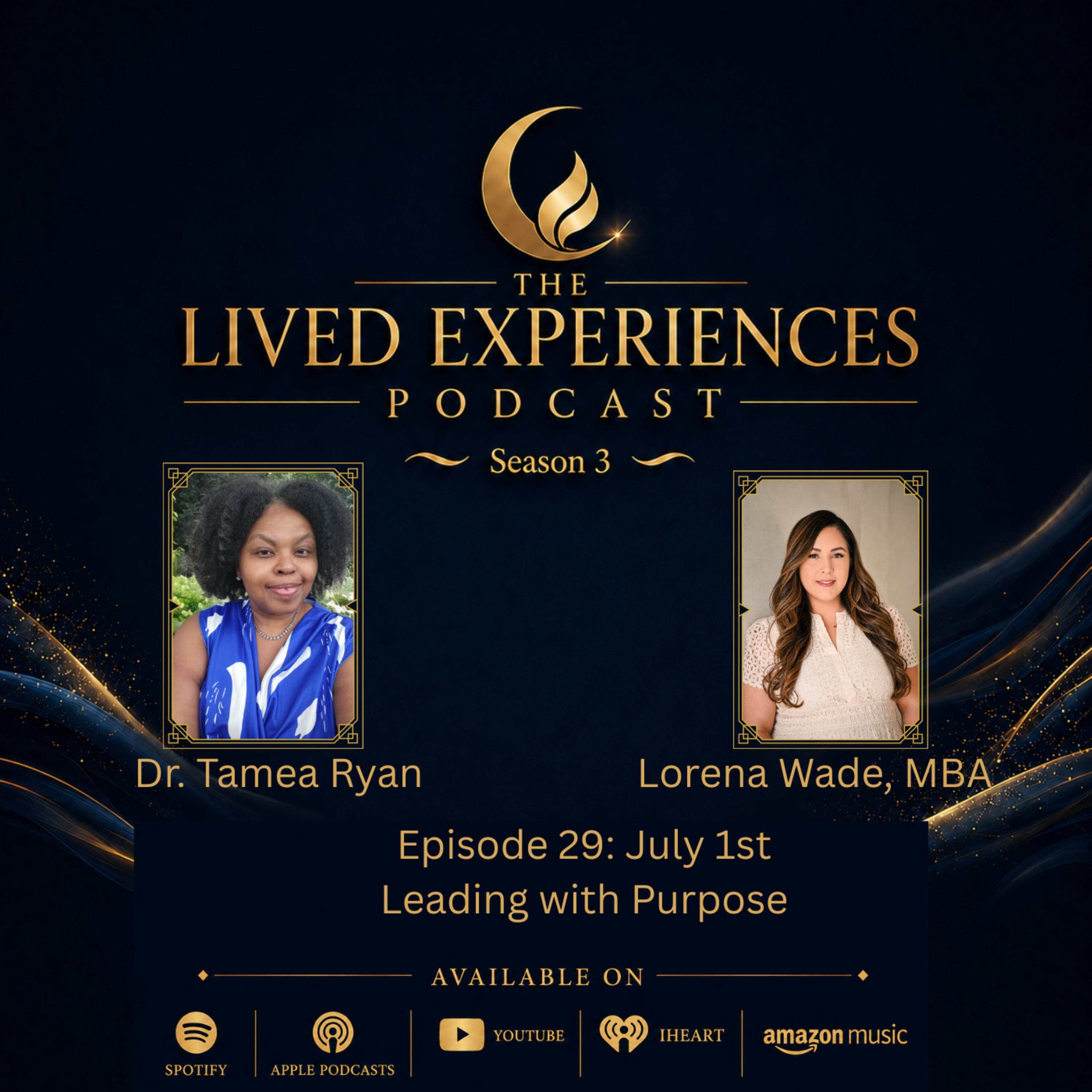 Leading With Purpose: The Lived Experiences Podcast episode artwork