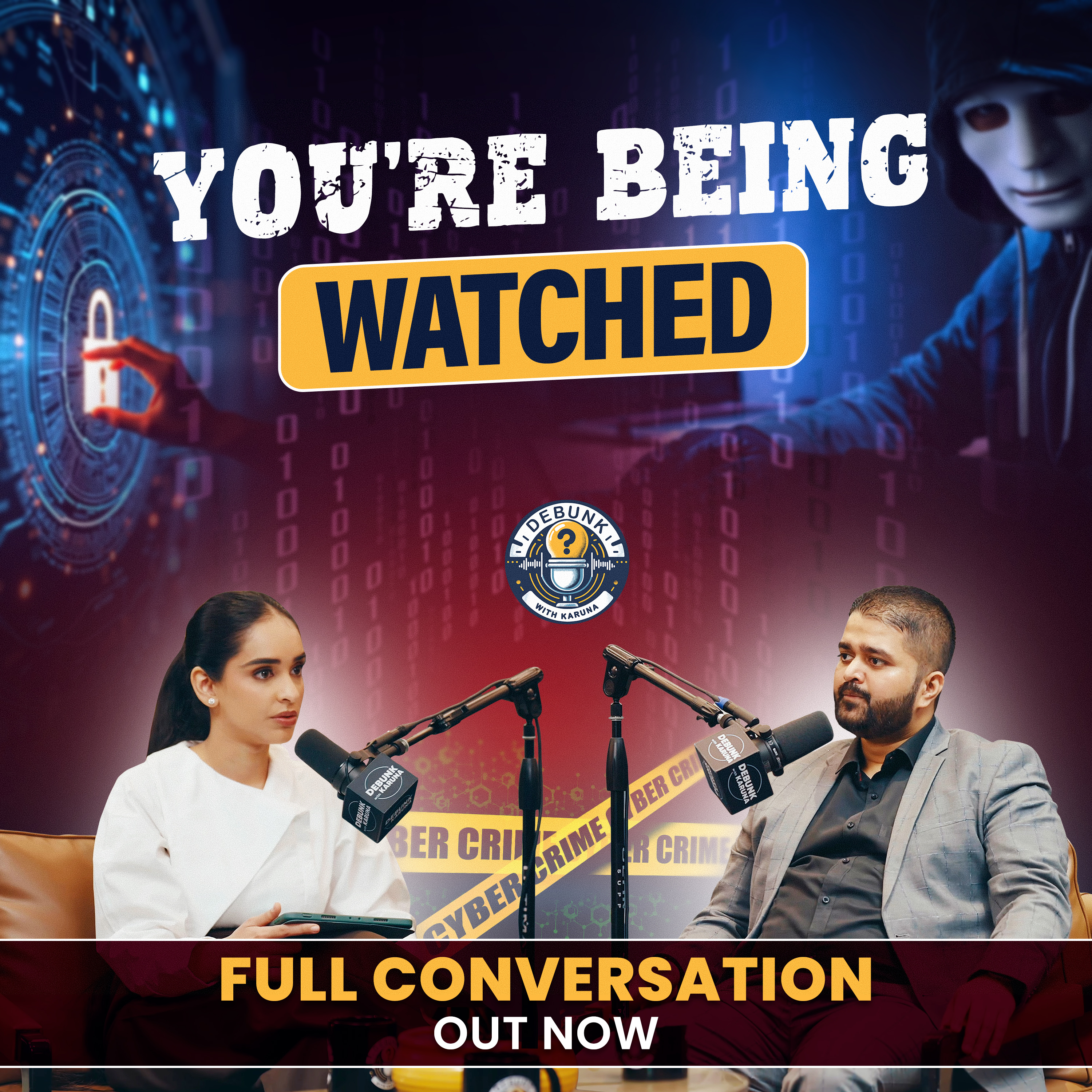 Your Phone Is NOT Safe! Cyber Safety, Online Frauds & Dark Web Explained | Nitin Pandey | Part 1 episode artwork