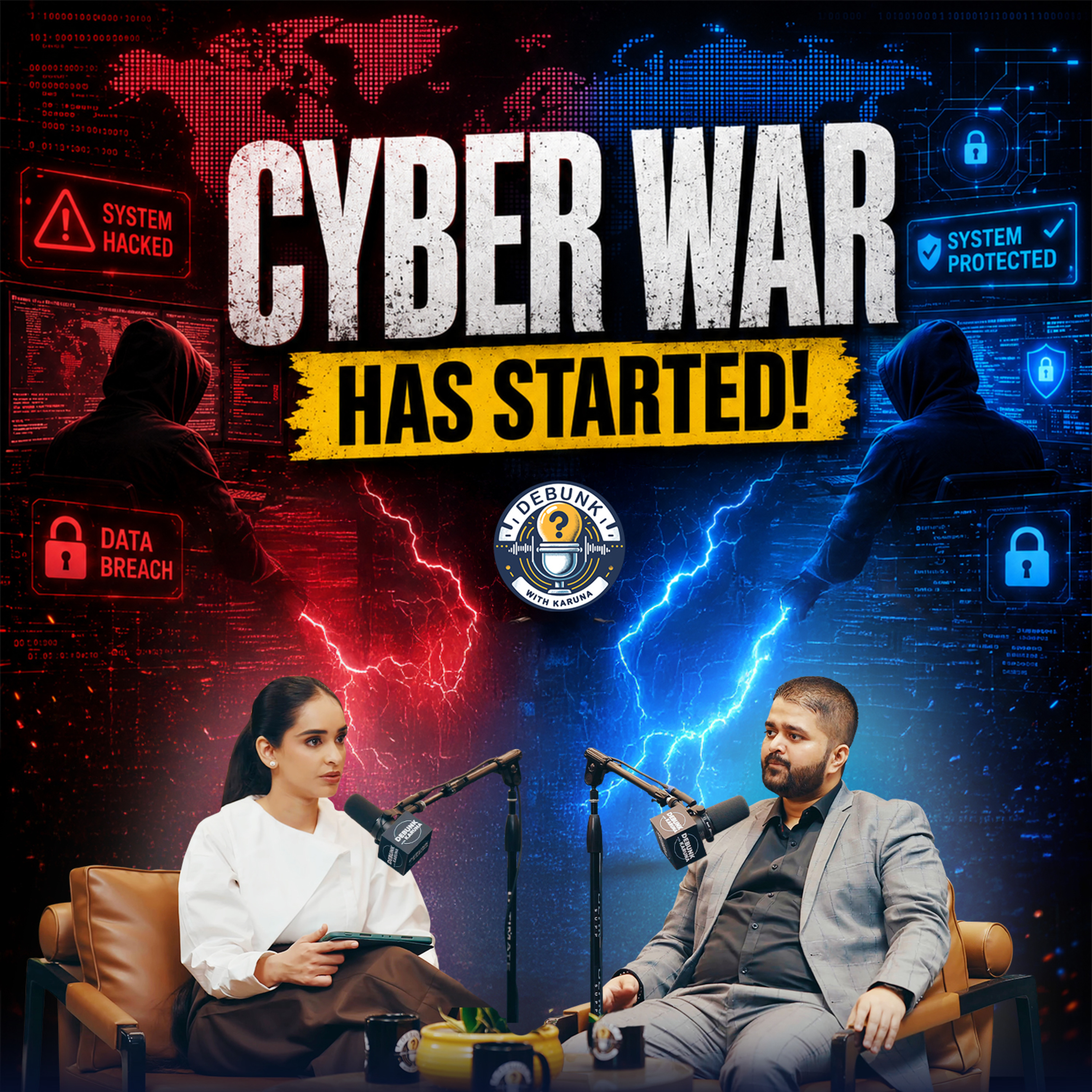 India's Cyber Defense: Are We Ready for the Next Cyber Attack? Nitin Pandey | Debunk With Karuna episode artwork