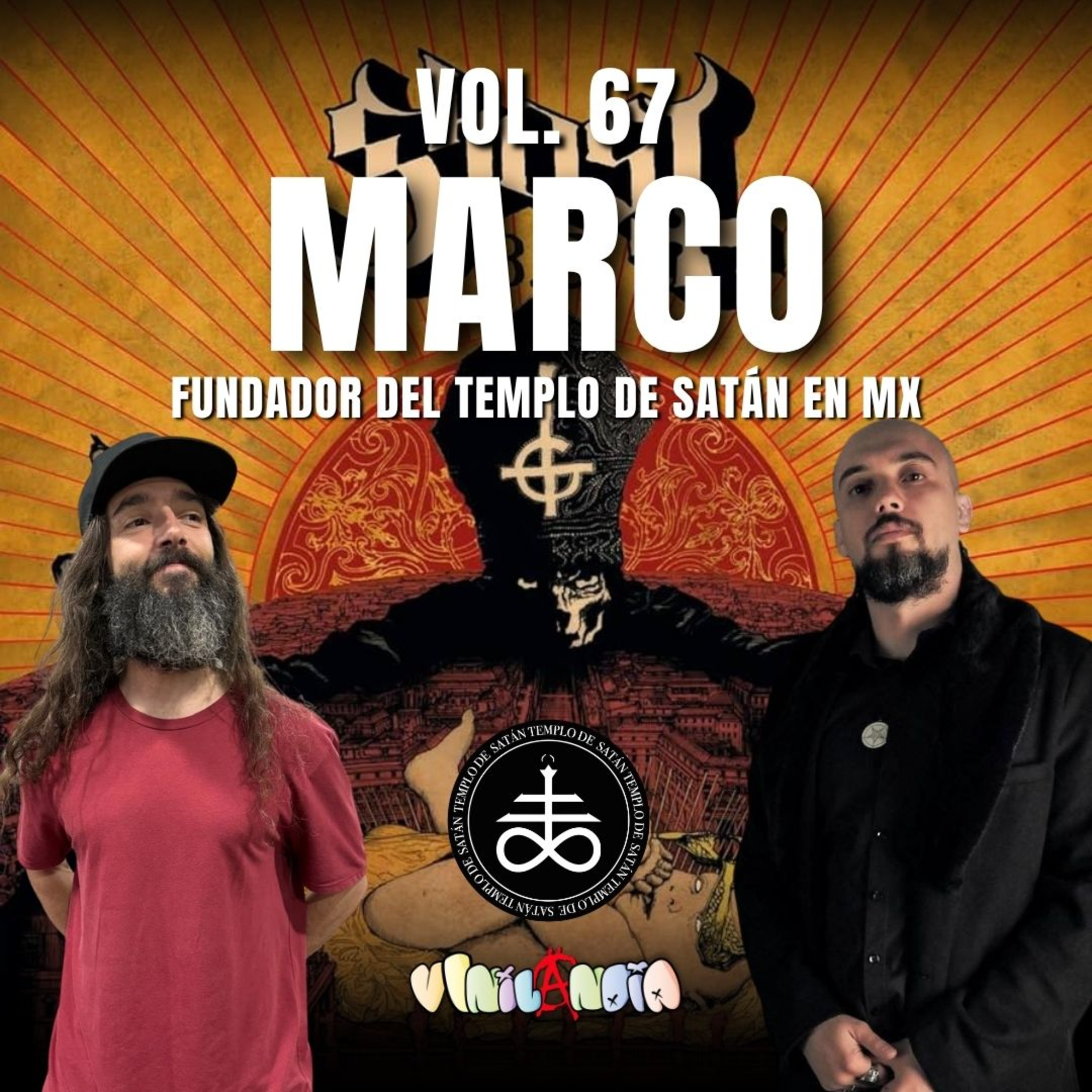 VINILANDIA Vol.67 - MARCO fundador del TEMPLO DE SATÁN en MX a través de INFESTISSUMAM de GHOST -