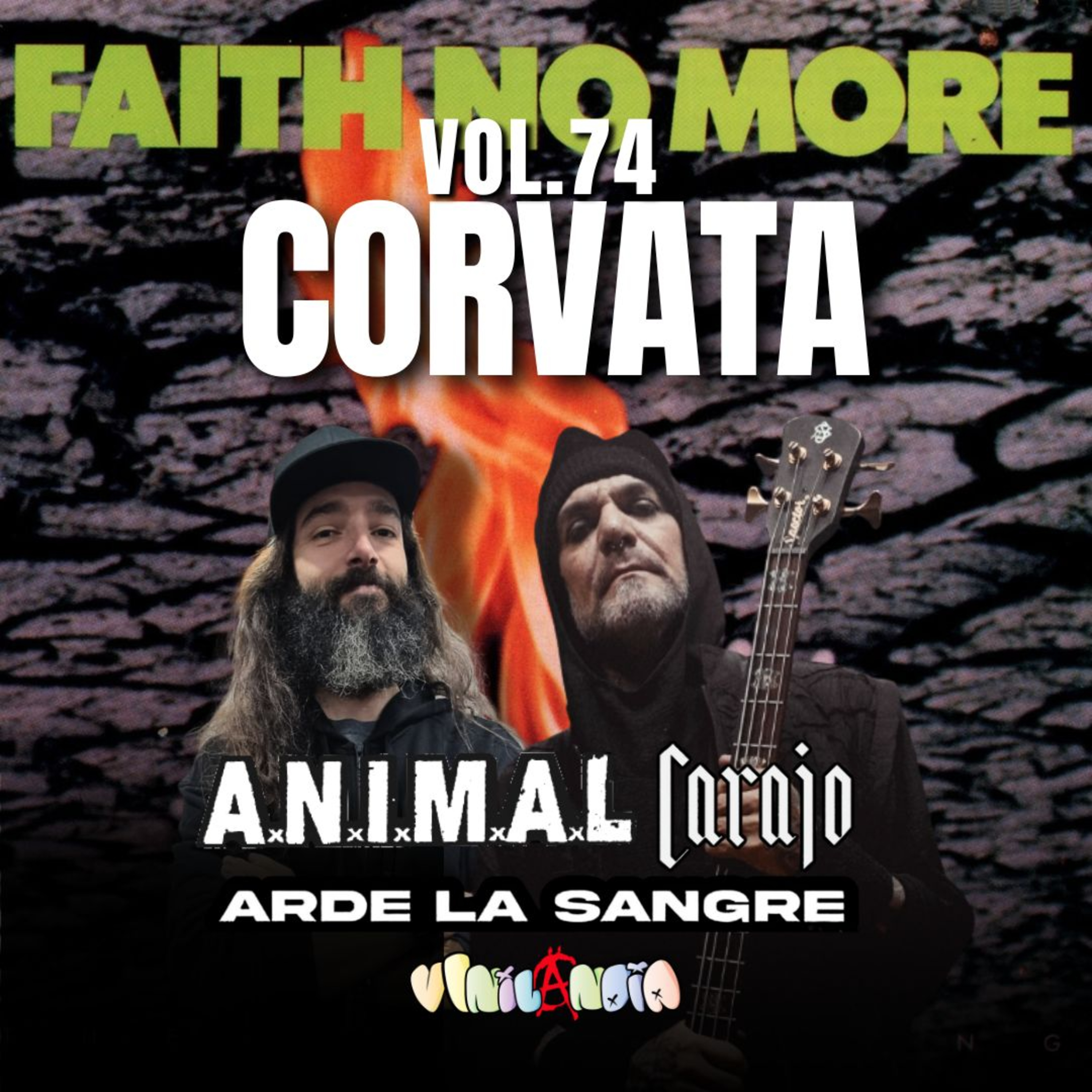 VINILANDIA Vol.74 - CORVATA a través de THE REAL THING de FAITH NO MORE-