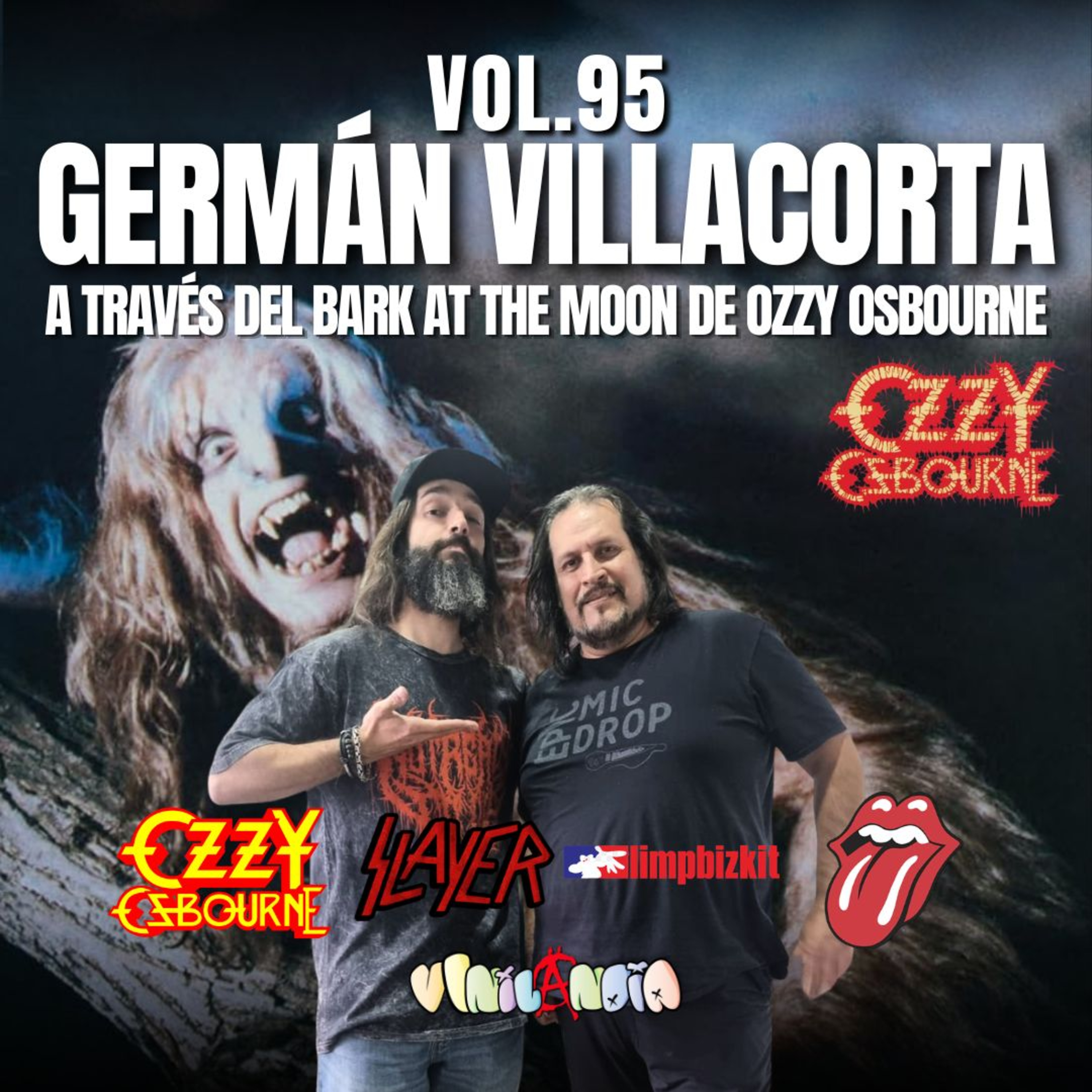 VINILANDIA Vol.95 - GERMÁN VILLACORTA ingeniero de OZZY a través del BARK AT THE MOON de OZZY -