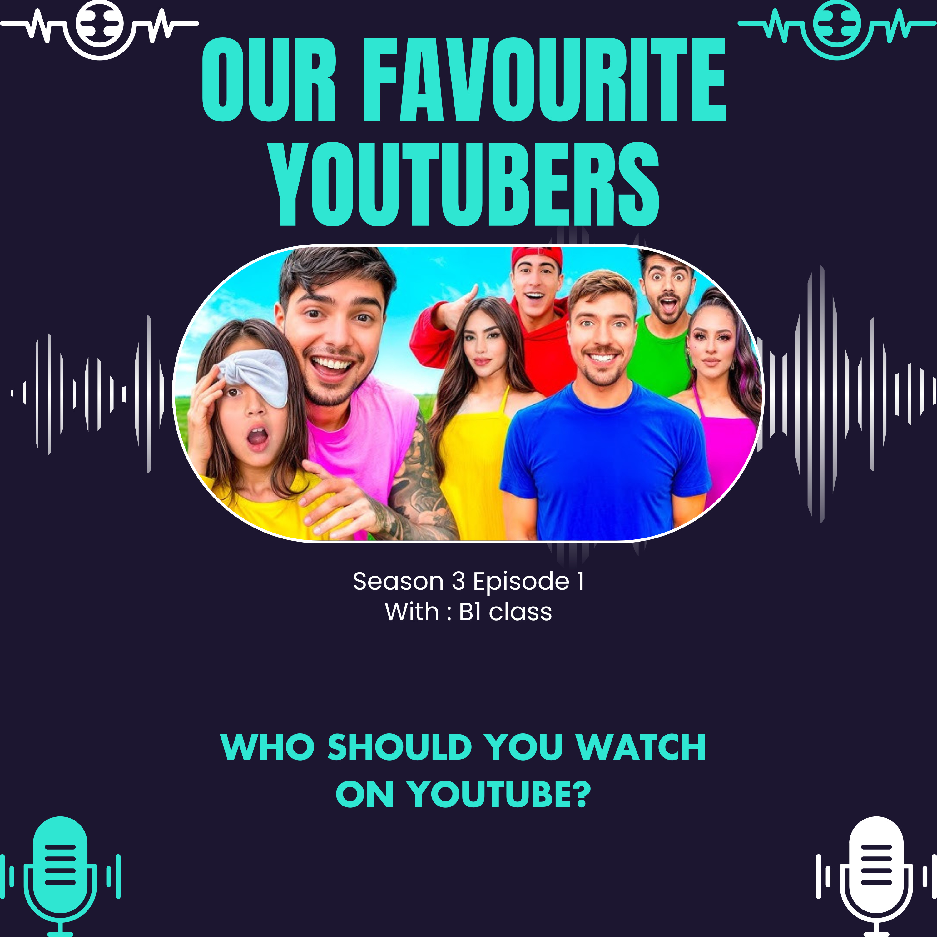 Our favourite YouTubers! episode artwork