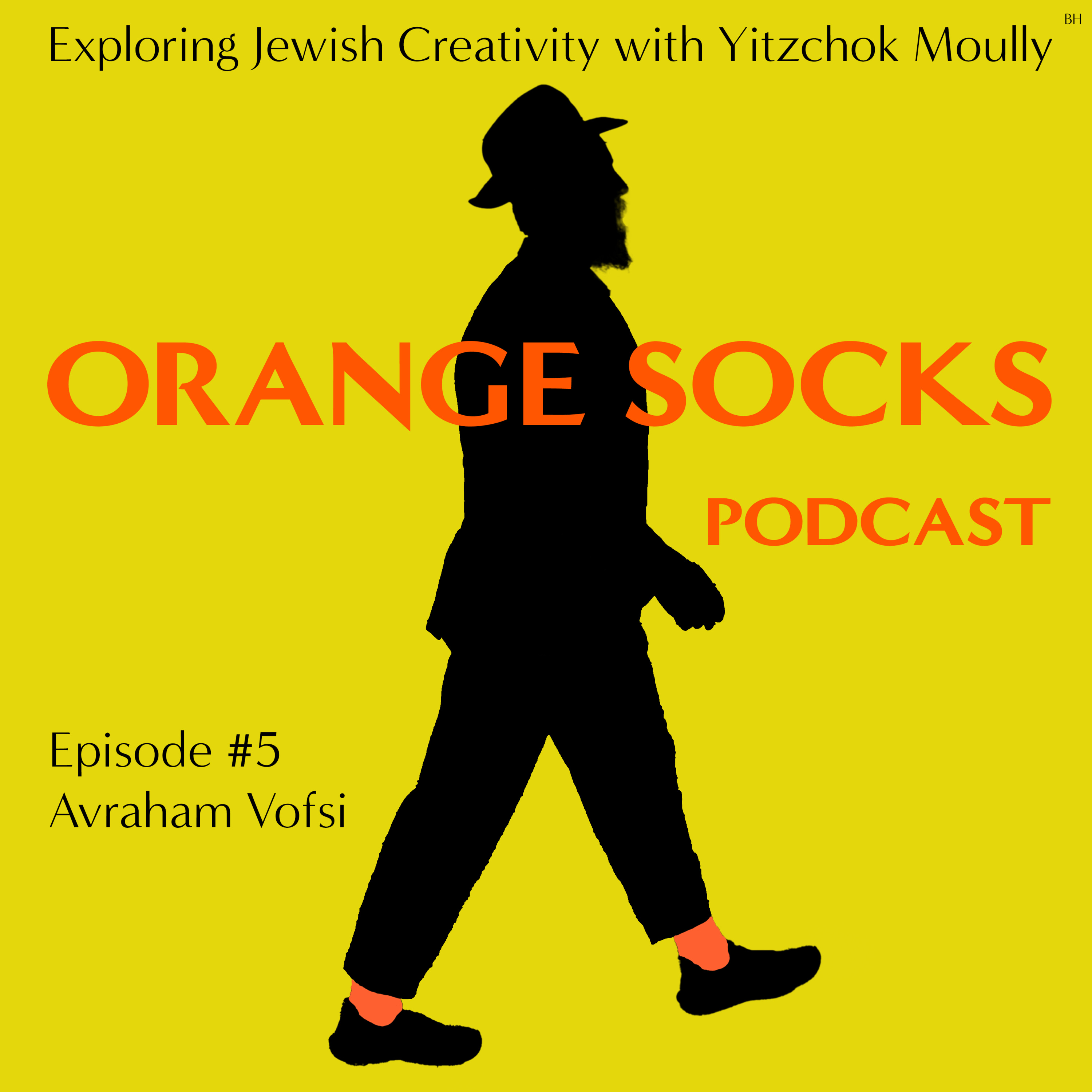 Orange Socks Podcast Exploring Jewish Art and Creativity with Yitzchok Moully