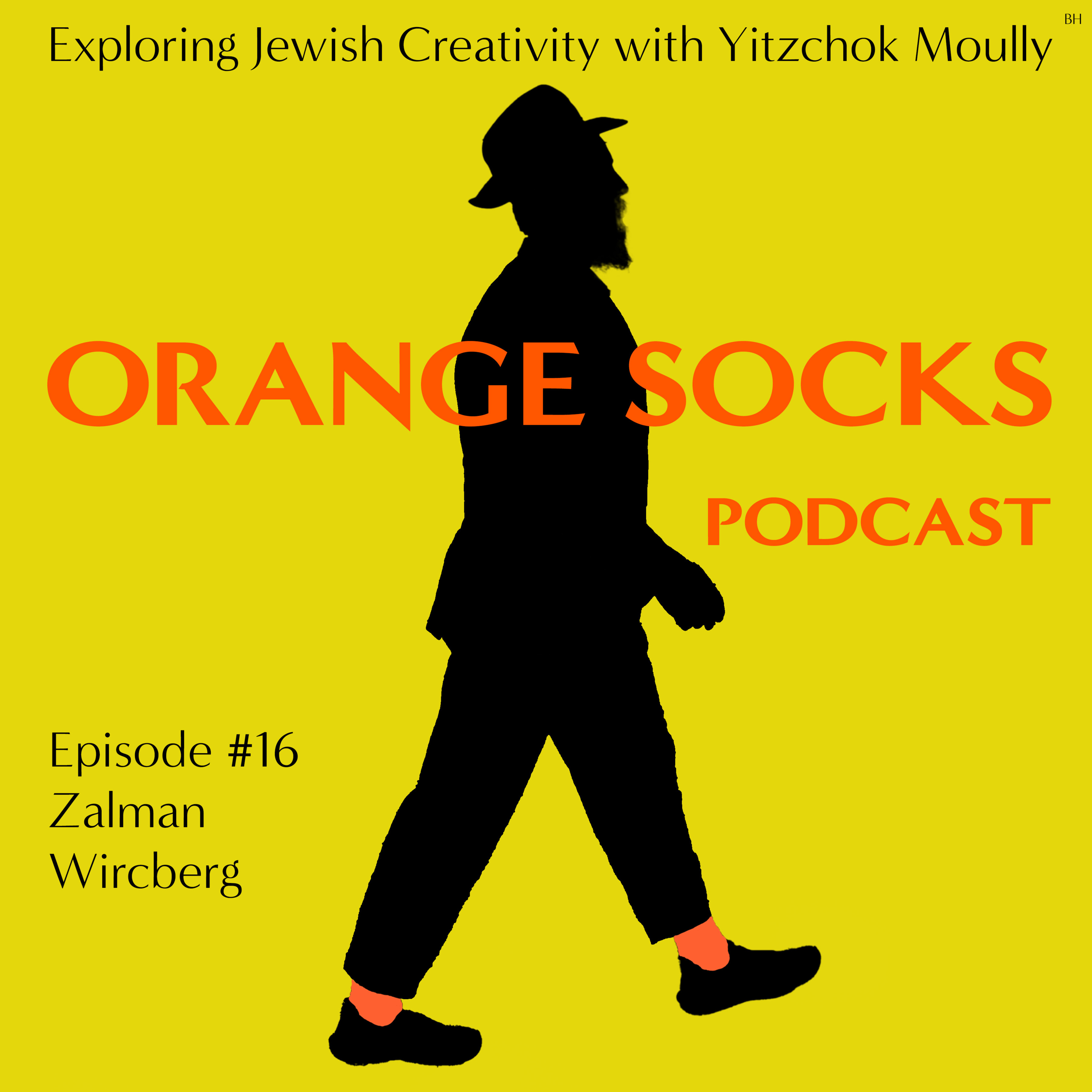 Orange Socks Podcast Exploring Jewish Art and Creativity with Yitzchok Moully